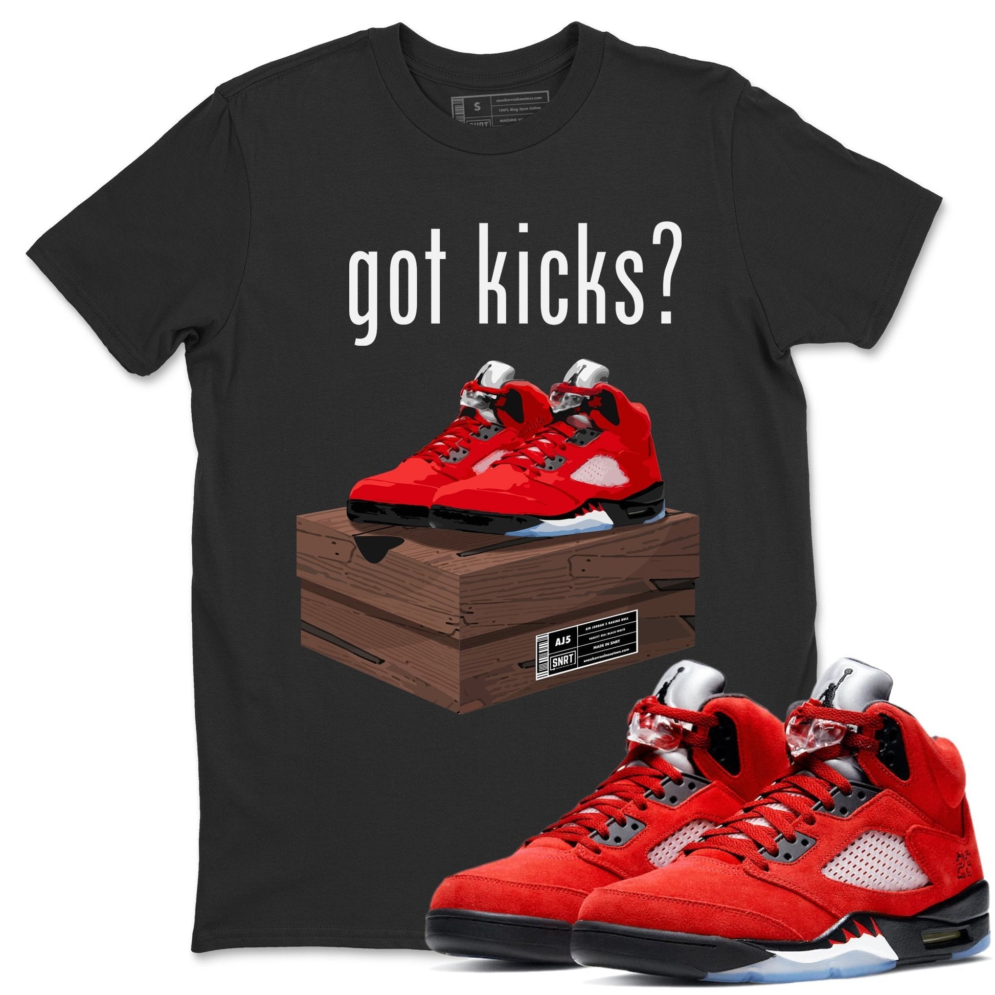Jordan 5 Raging Bull Shirt To Match Jordans Got Kicks Sneaker Tees Jordan 5 Raging Bull Drip Gear Zone Sneaker Matching Clothing Unisex Shirts