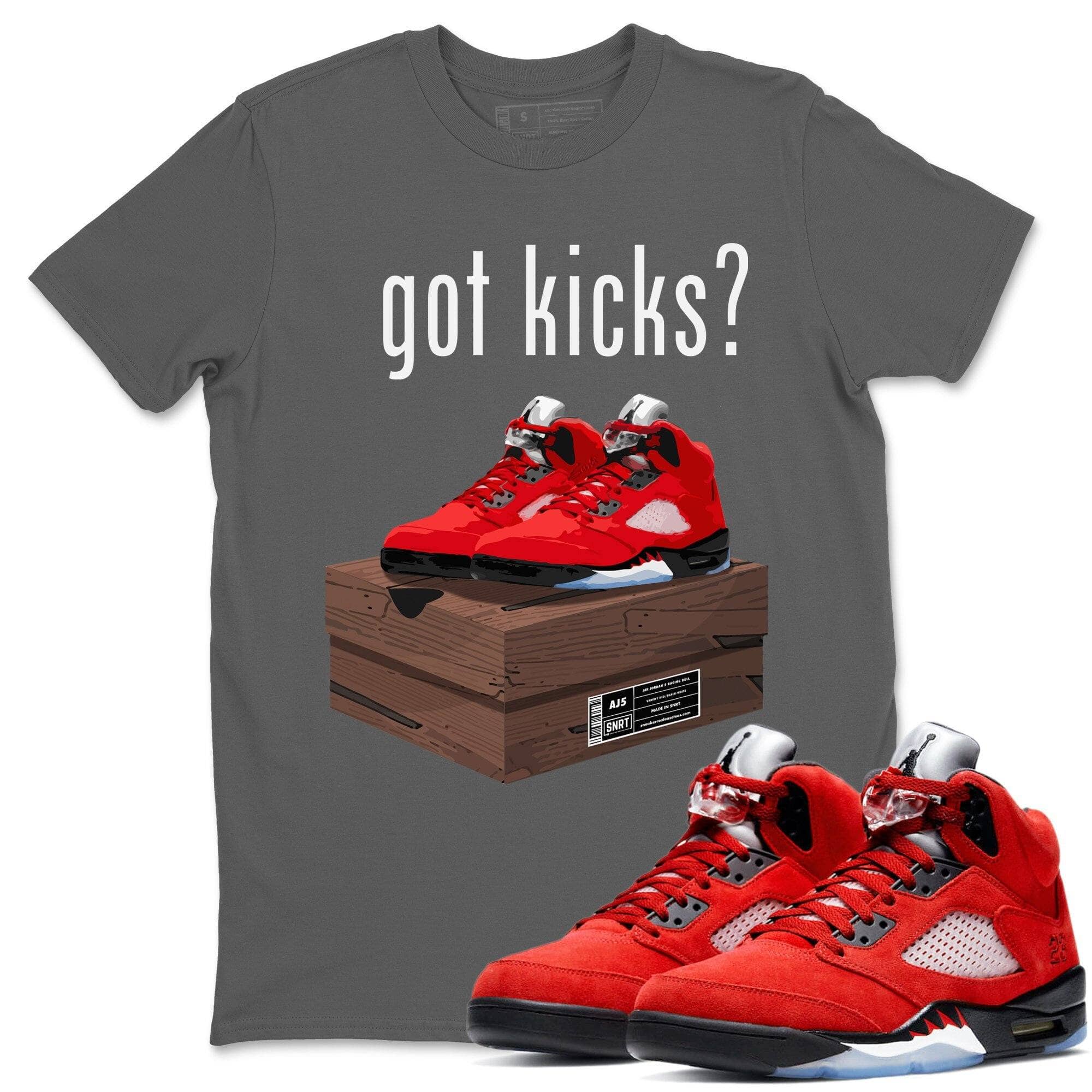 Jordan 5 Raging Bull Shirt To Match Jordans Got Kicks Sneaker Tees Jordan 5 Raging Bull Drip Gear Zone Sneaker Matching Clothing Unisex Shirts