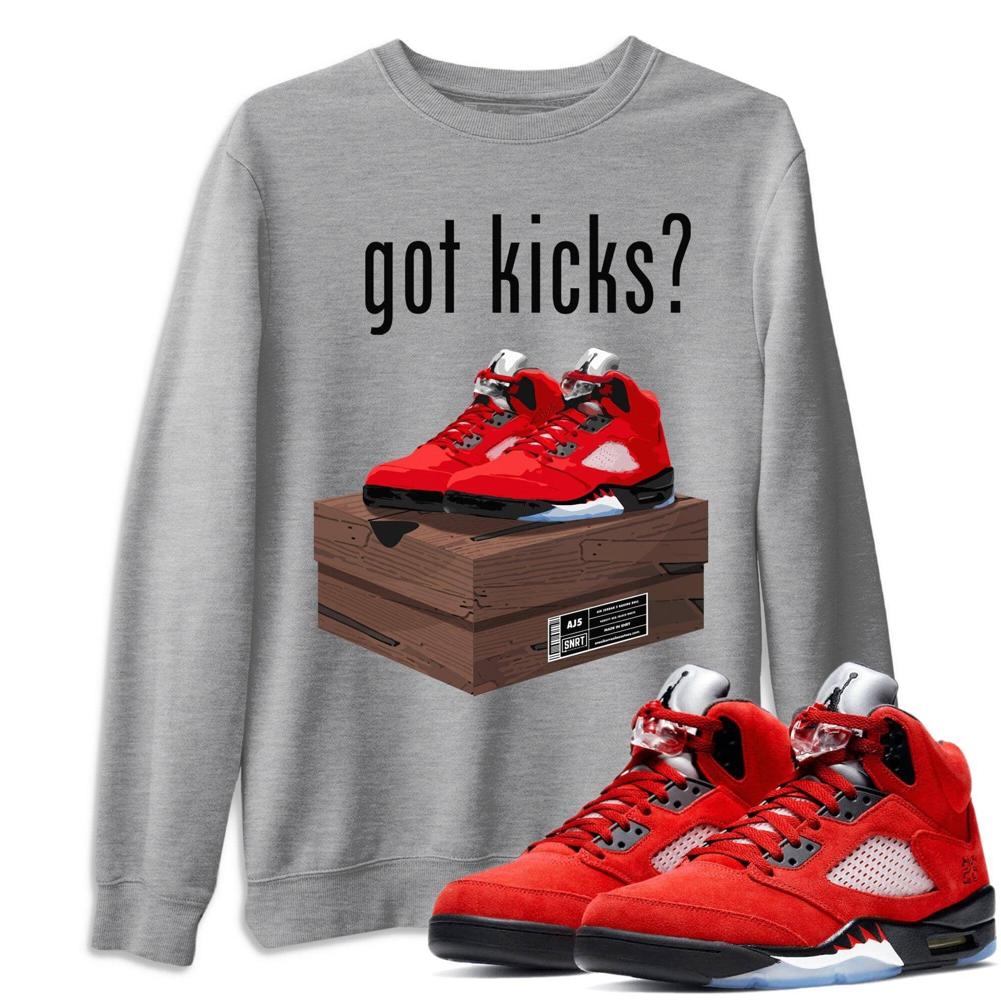 Jordan 5 Raging Bull Shirt To Match Jordans Got Kicks Sneaker Tees Jordan 5 Raging Bull Drip Gear Zone Sneaker Matching Clothing Unisex Shirts