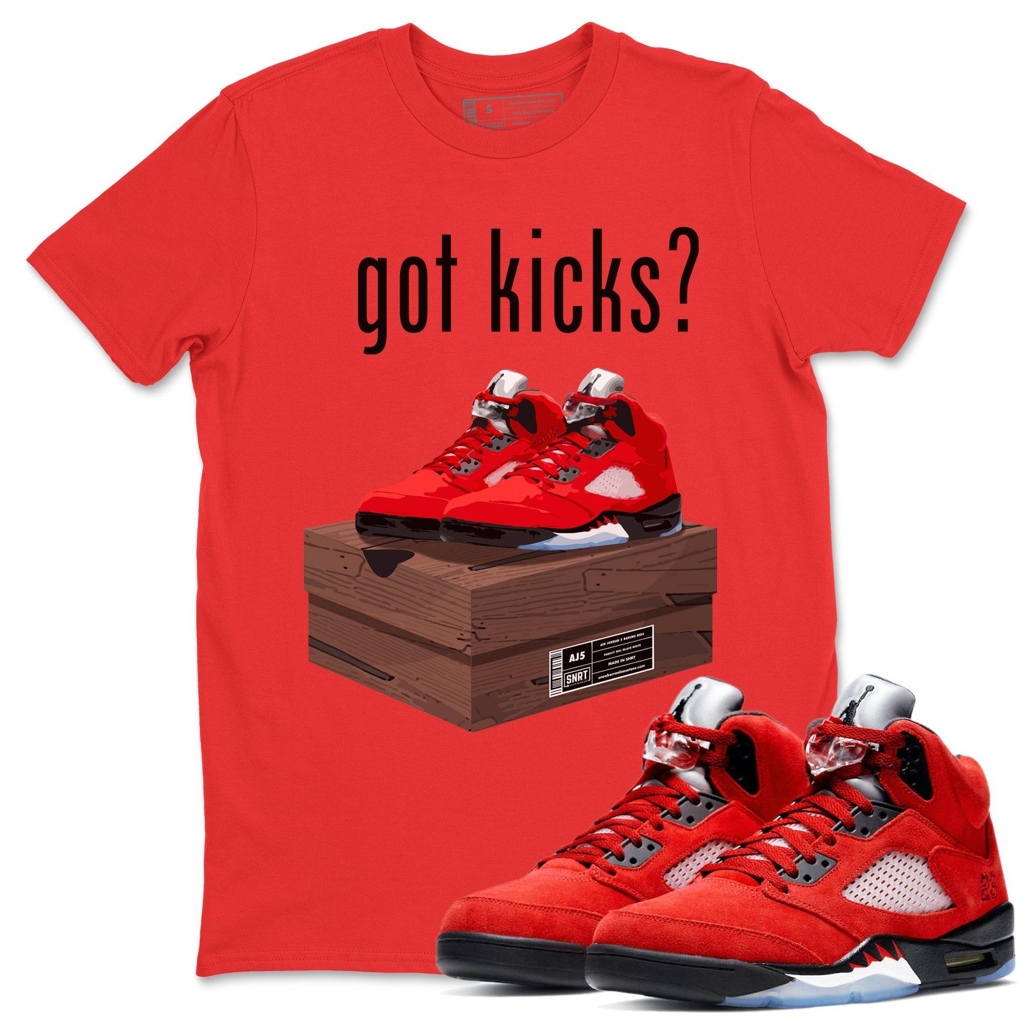 Jordan 5 Raging Bull Shirt To Match Jordans Got Kicks Sneaker Tees Jordan 5 Raging Bull Drip Gear Zone Sneaker Matching Clothing Unisex Shirts