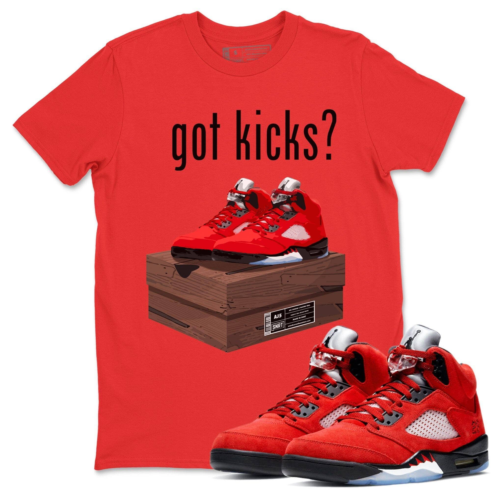 Jordan 5 Raging Bull Shirt To Match Jordans Got Kicks Sneaker Tees Jordan 5 Raging Bull Drip Gear Zone Sneaker Matching Clothing Unisex Shirts