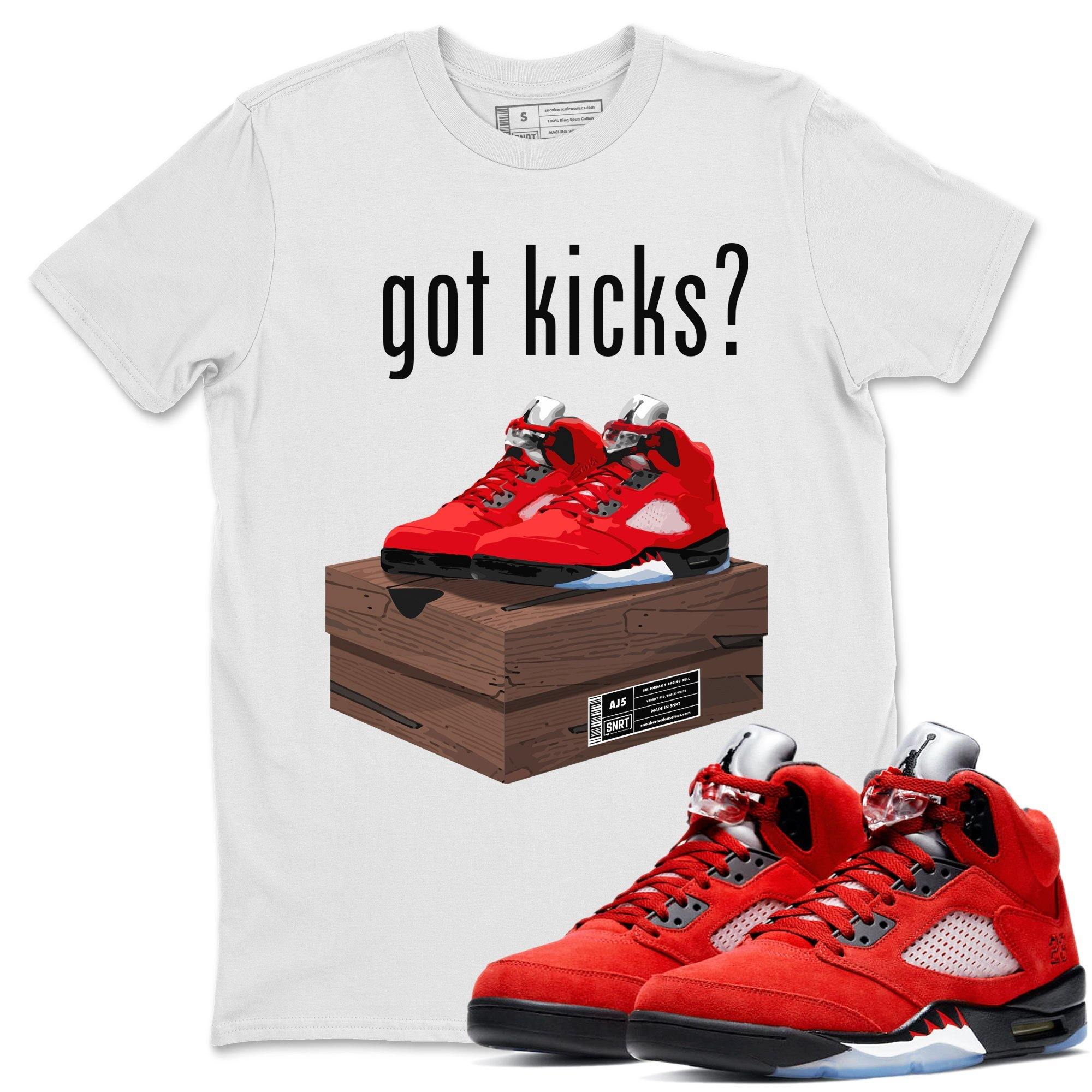Jordan 5 Raging Bull Shirt To Match Jordans Got Kicks Sneaker Tees Jordan 5 Raging Bull Drip Gear Zone Sneaker Matching Clothing Unisex Shirts