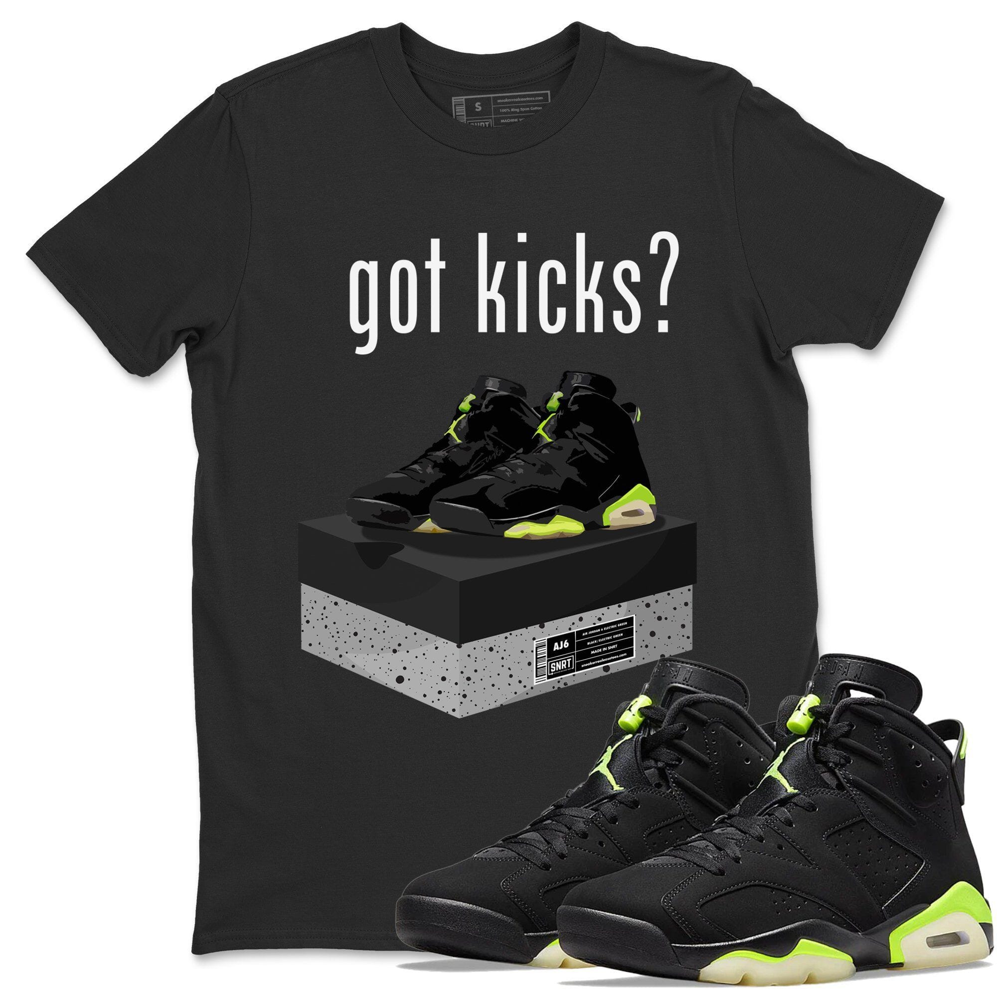 Jordan 6 Electric Green Shirt To Match Jordans Got Kicks Sneaker Tees Jordan 6 Electric Green Drip Gear Zone Sneaker Matching Clothing Unisex Shirts