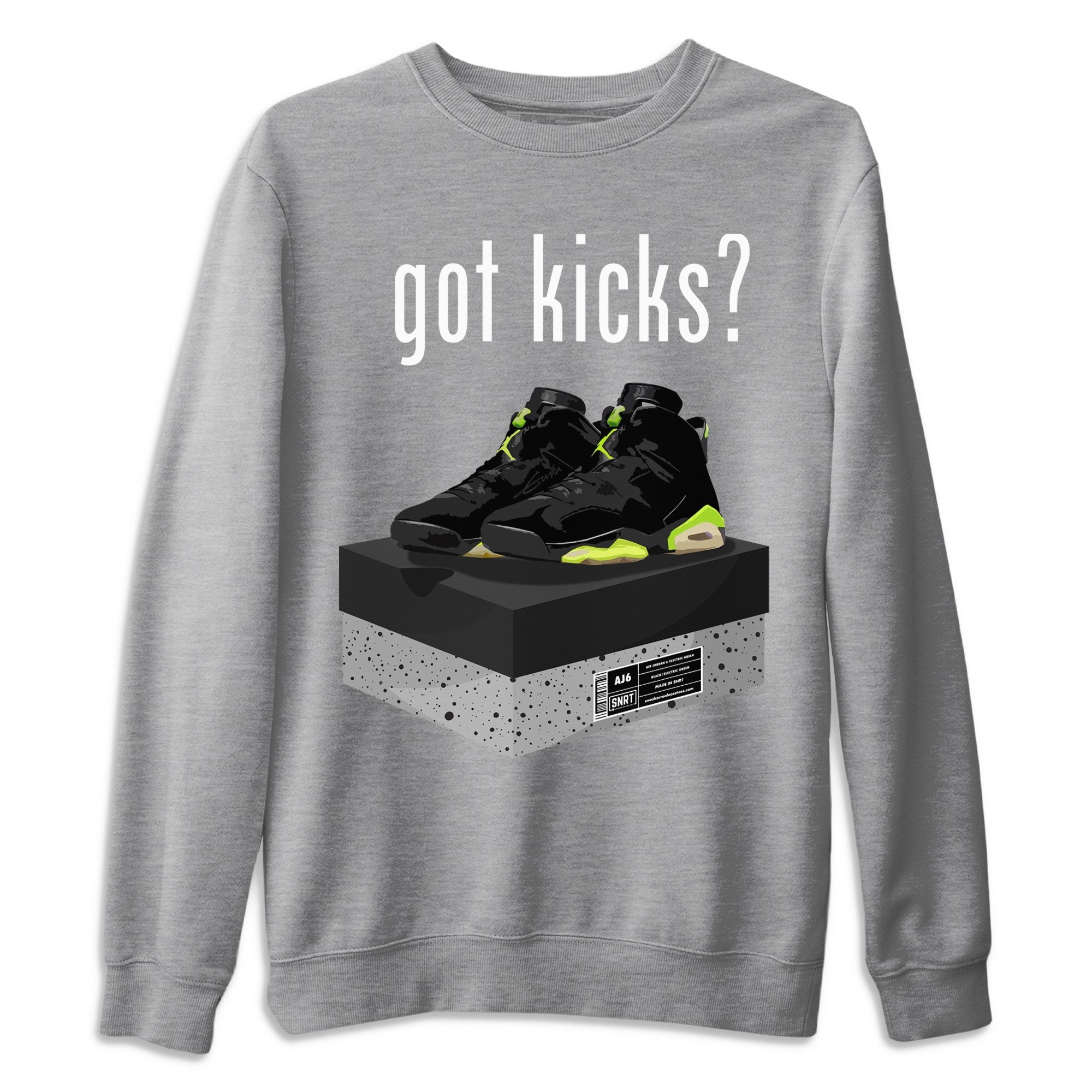 Jordan 6 Electric Green Shirt To Match Jordans Got Kicks Sneaker Tees Jordan 6 Electric Green Drip Gear Zone Sneaker Matching Clothing Unisex Shirts