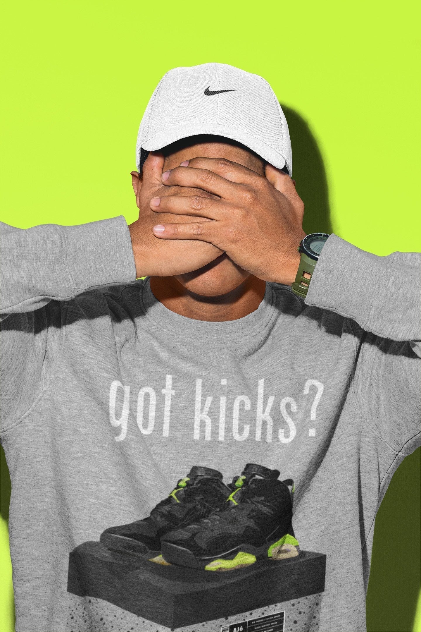 Jordan 6 Electric Green Shirt To Match Jordans Got Kicks Sneaker Tees Jordan 6 Electric Green Drip Gear Zone Sneaker Matching Clothing Unisex Shirts