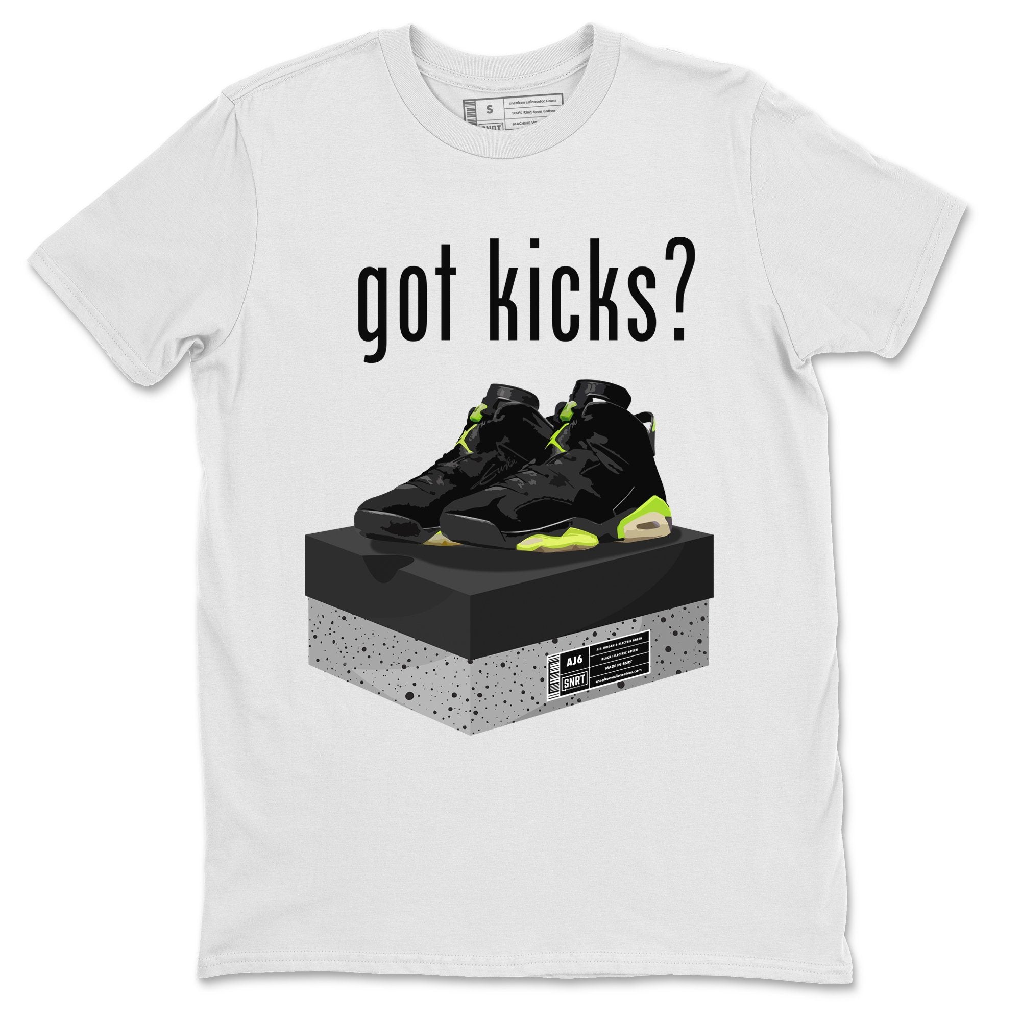 Jordan 6 Electric Green Shirt To Match Jordans Got Kicks Sneaker Tees Jordan 6 Electric Green Drip Gear Zone Sneaker Matching Clothing Unisex Shirts