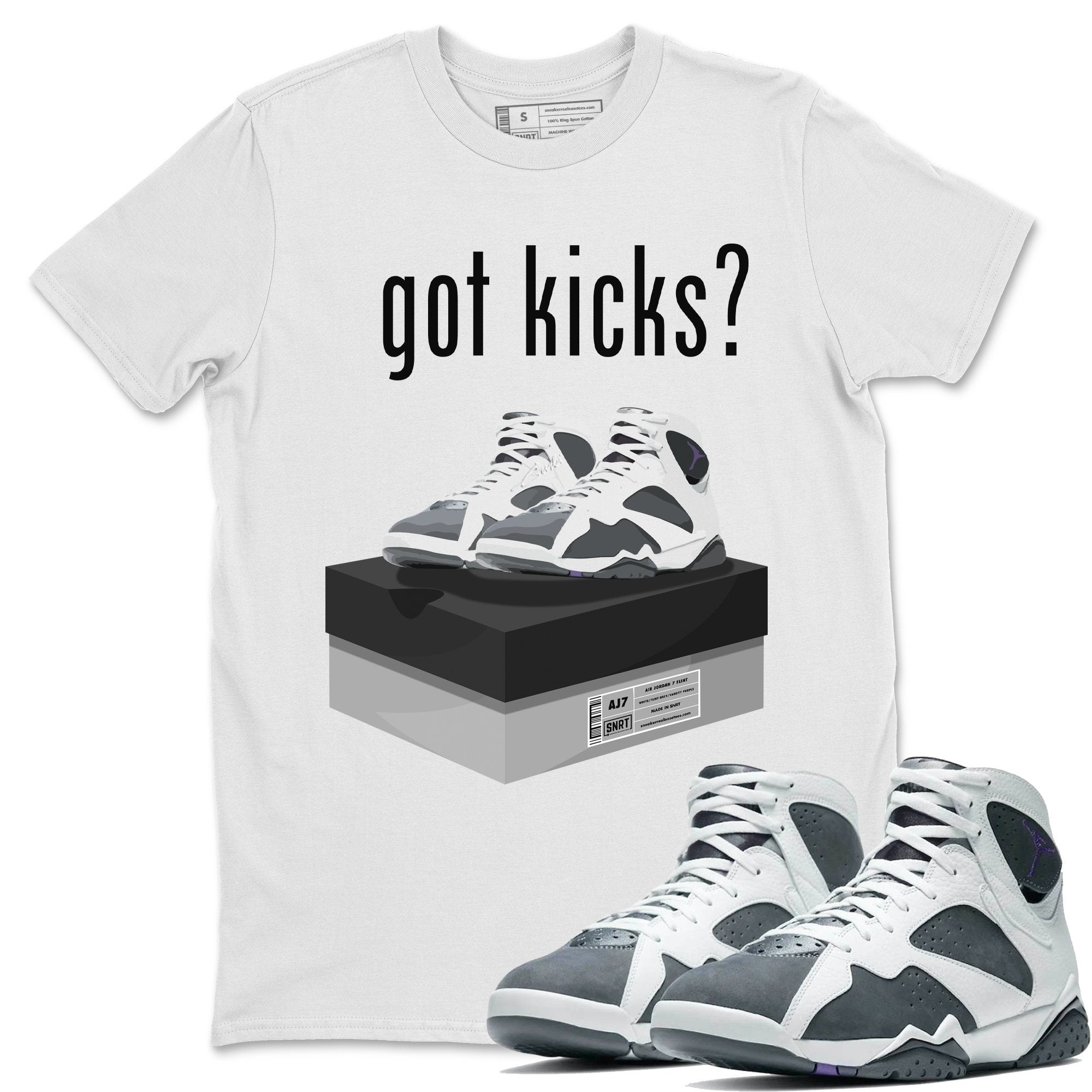 Jordan 7 Flint Shirt To Match Jordans Got Kicks Sneaker Tees Jordan 7 Flint Drip Gear Zone Sneaker Matching Clothing Unisex Shirts