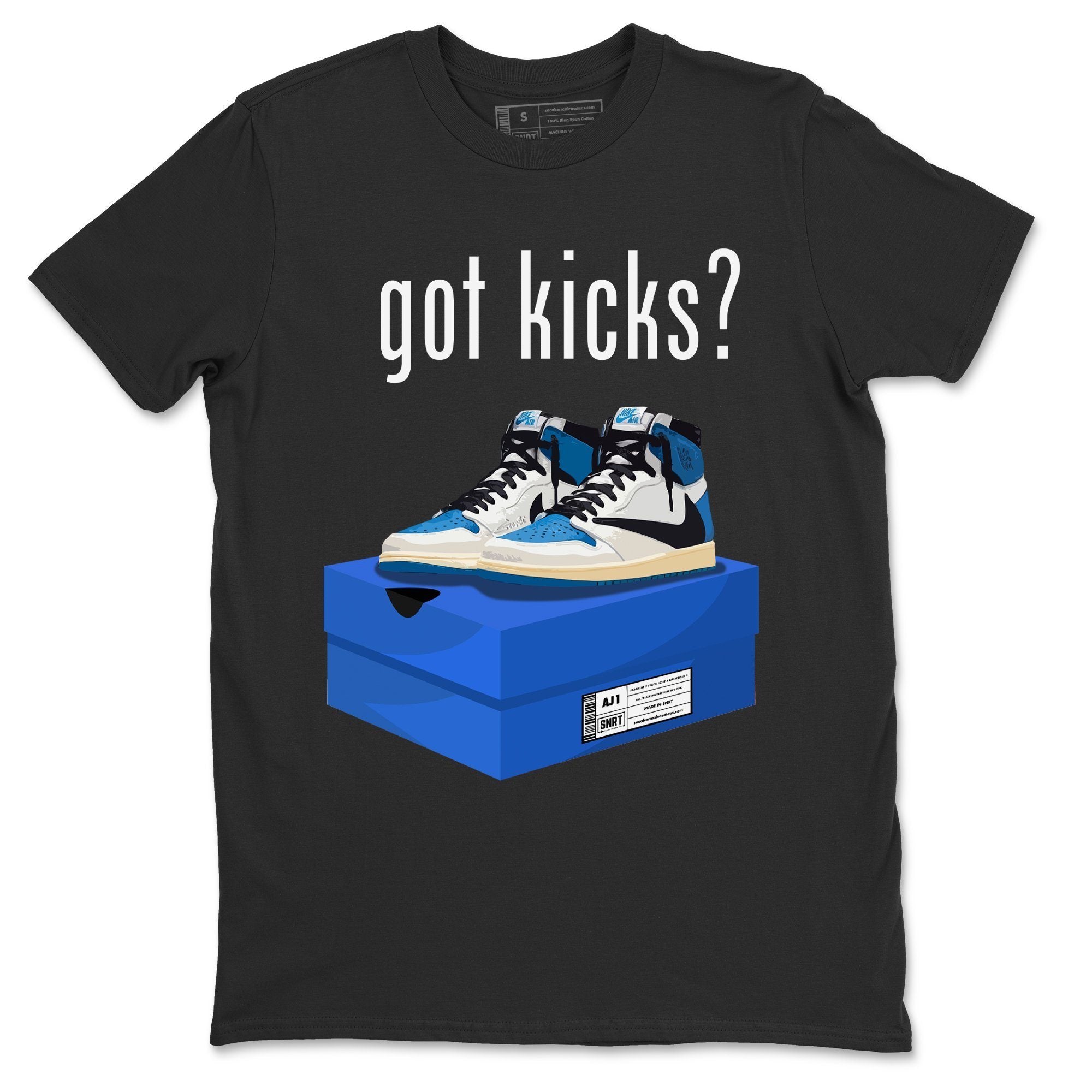Jordan 1 Travis Scott Fragment Shirt To Match Jordans Got Kicks Sneaker Tees Jordan 1 Travis Scott Fragment Drip Gear Zone Sneaker Matching Clothing Unisex Shirts