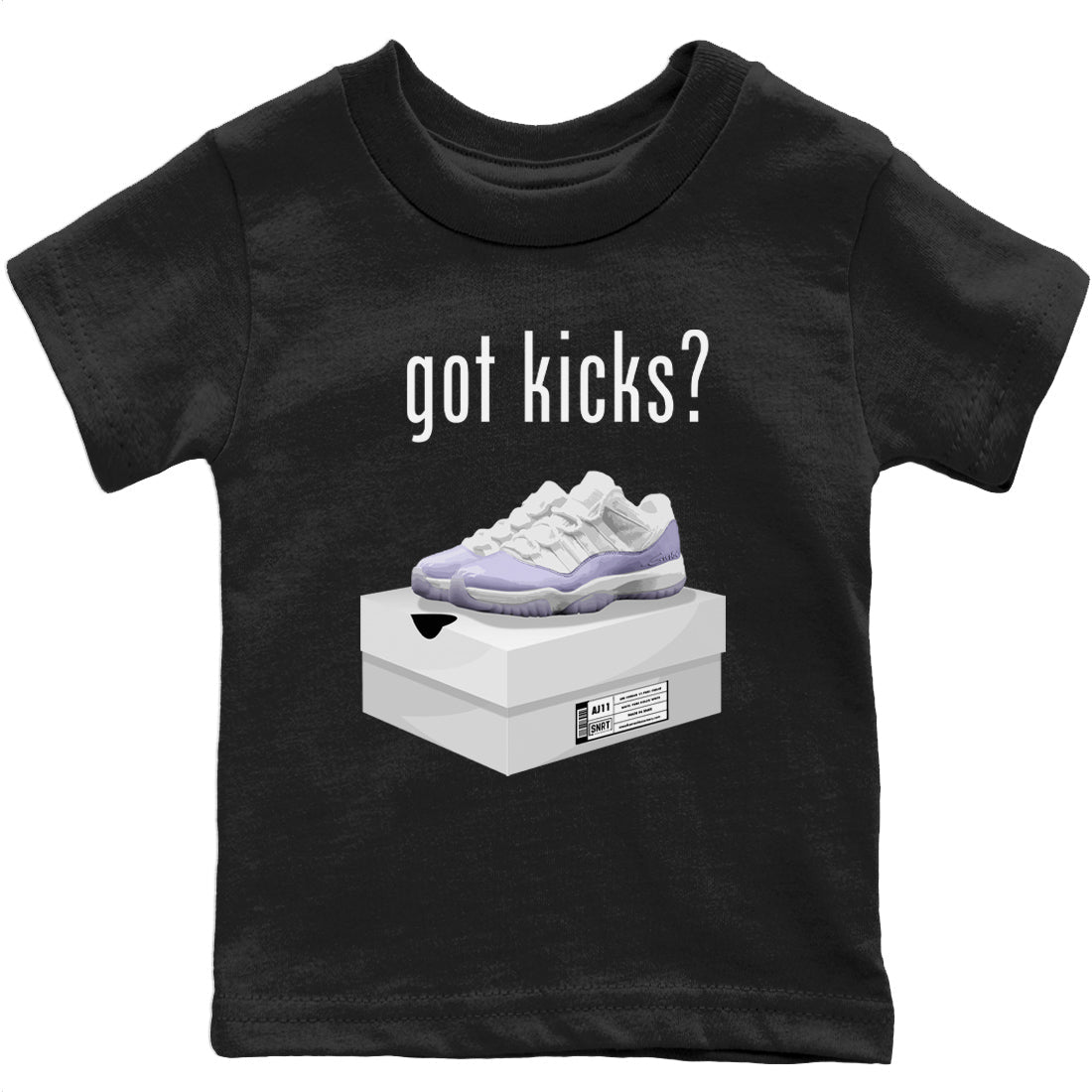 Jordan 11 Pure Violet Sneaker Matching T-Shirt Got Kicks Sneaker Tees Jordan 11 Pure Violet Sneaker Release Tees Kids Shirts