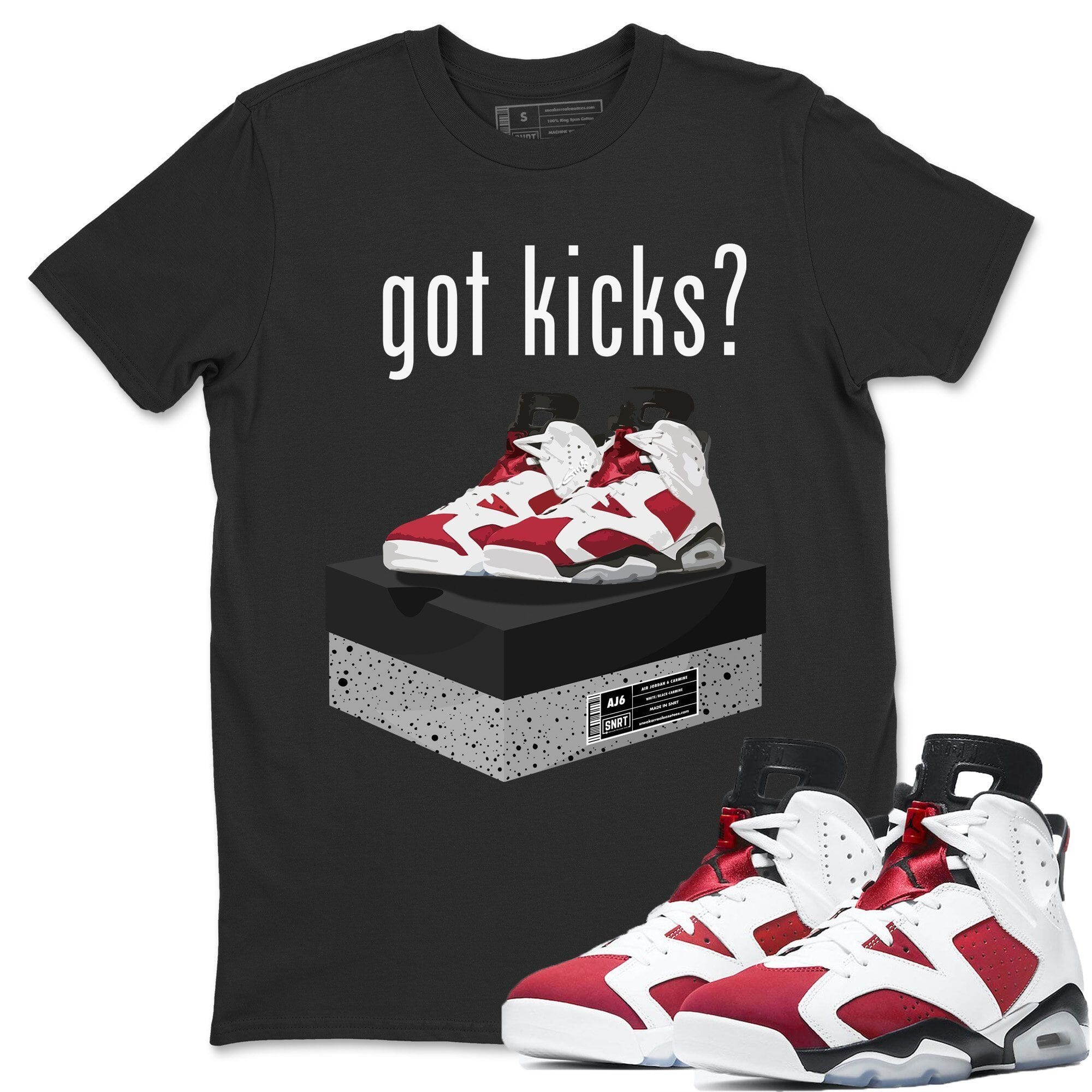 Jordan 6 Carmine Shirt To Match Jordans Got Kicks Sneaker Tees Jordan 6 Carmine Drip Gear Zone Sneaker Matching Clothing Unisex Shirts