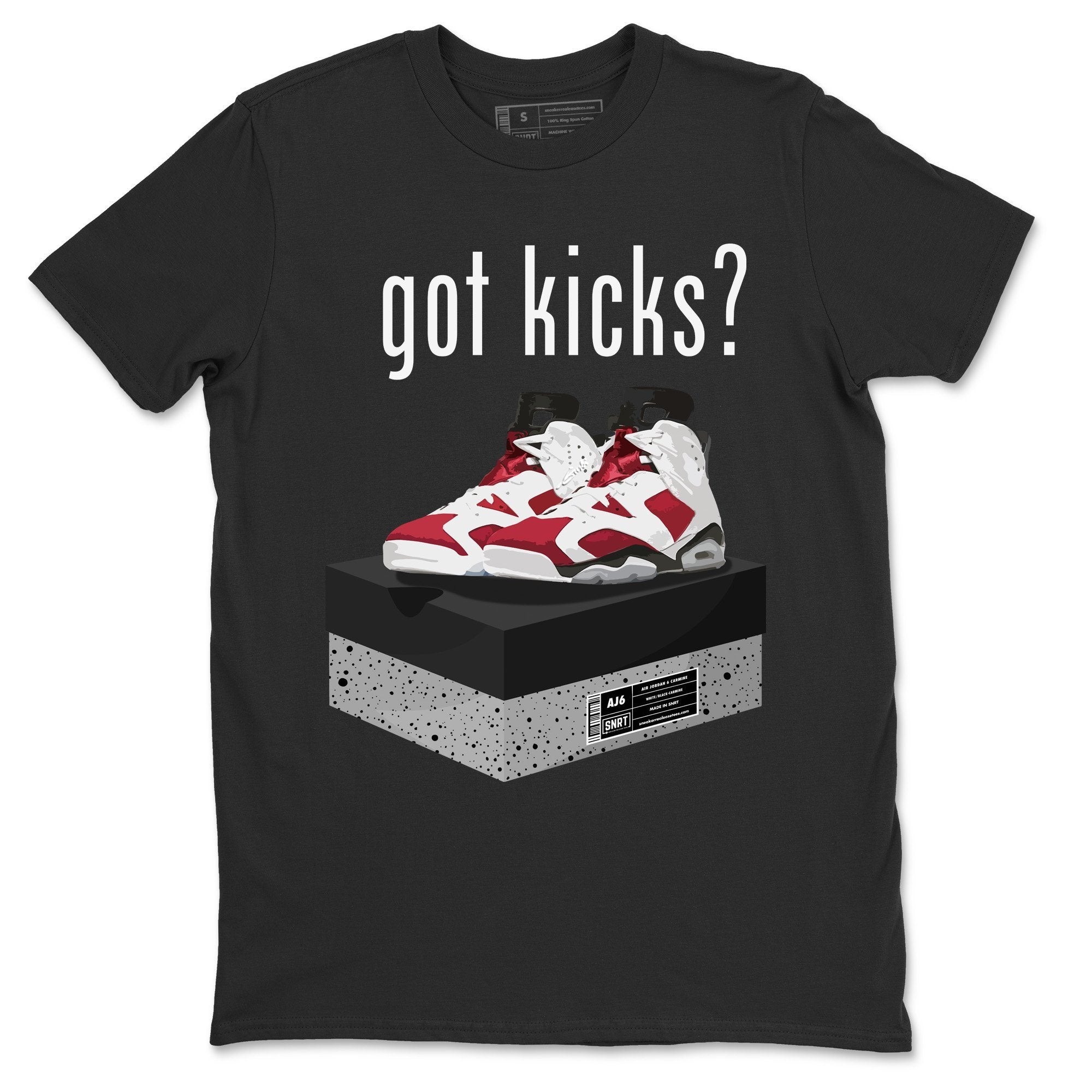 Jordan 6 Carmine Shirt To Match Jordans Got Kicks Sneaker Tees Jordan 6 Carmine Drip Gear Zone Sneaker Matching Clothing Unisex Shirts