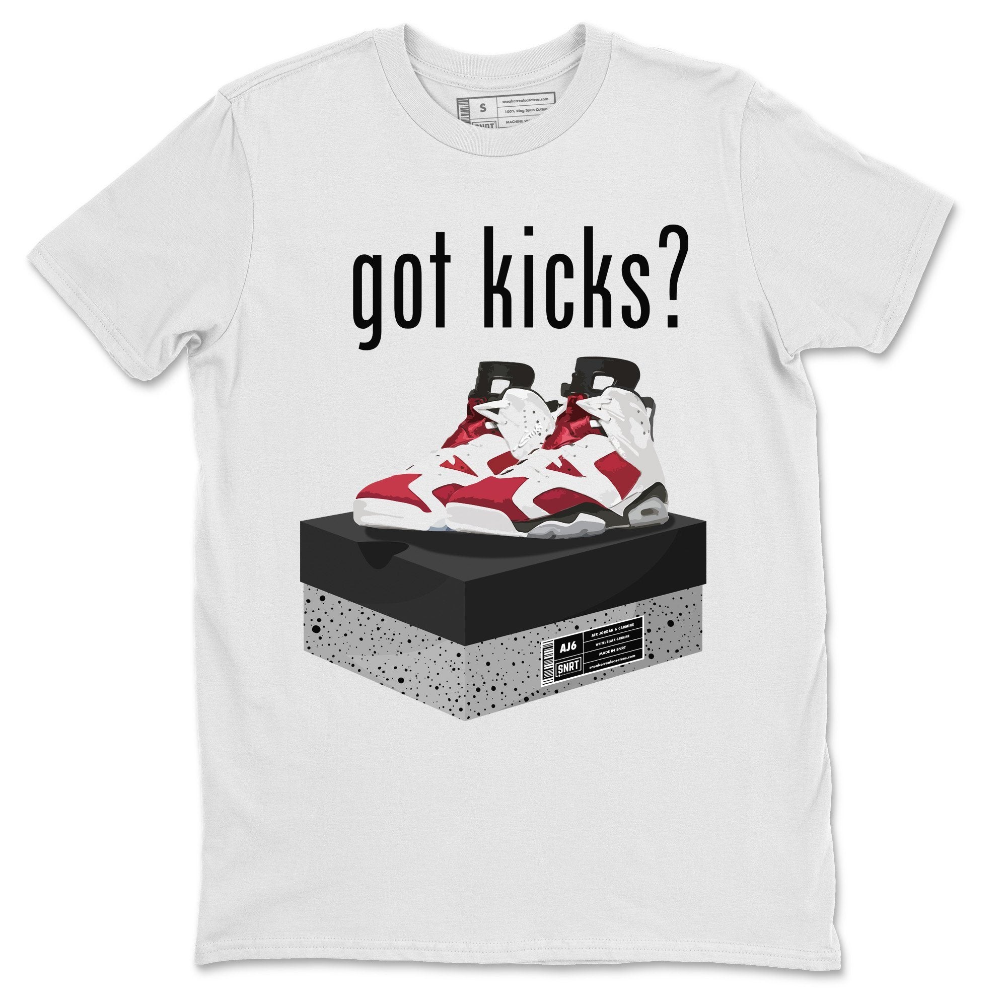 Jordan 6 Carmine Shirt To Match Jordans Got Kicks Sneaker Tees Jordan 6 Carmine Drip Gear Zone Sneaker Matching Clothing Unisex Shirts