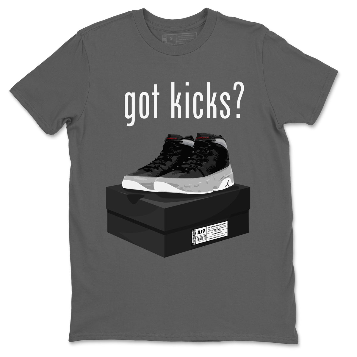Jordan 9 Particle Grey Shirt To Match Jordans Got Kicks Sneaker Tees Jordan 9 Particle Grey Drip Gear Zone Sneaker Matching Clothing Unisex Shirts