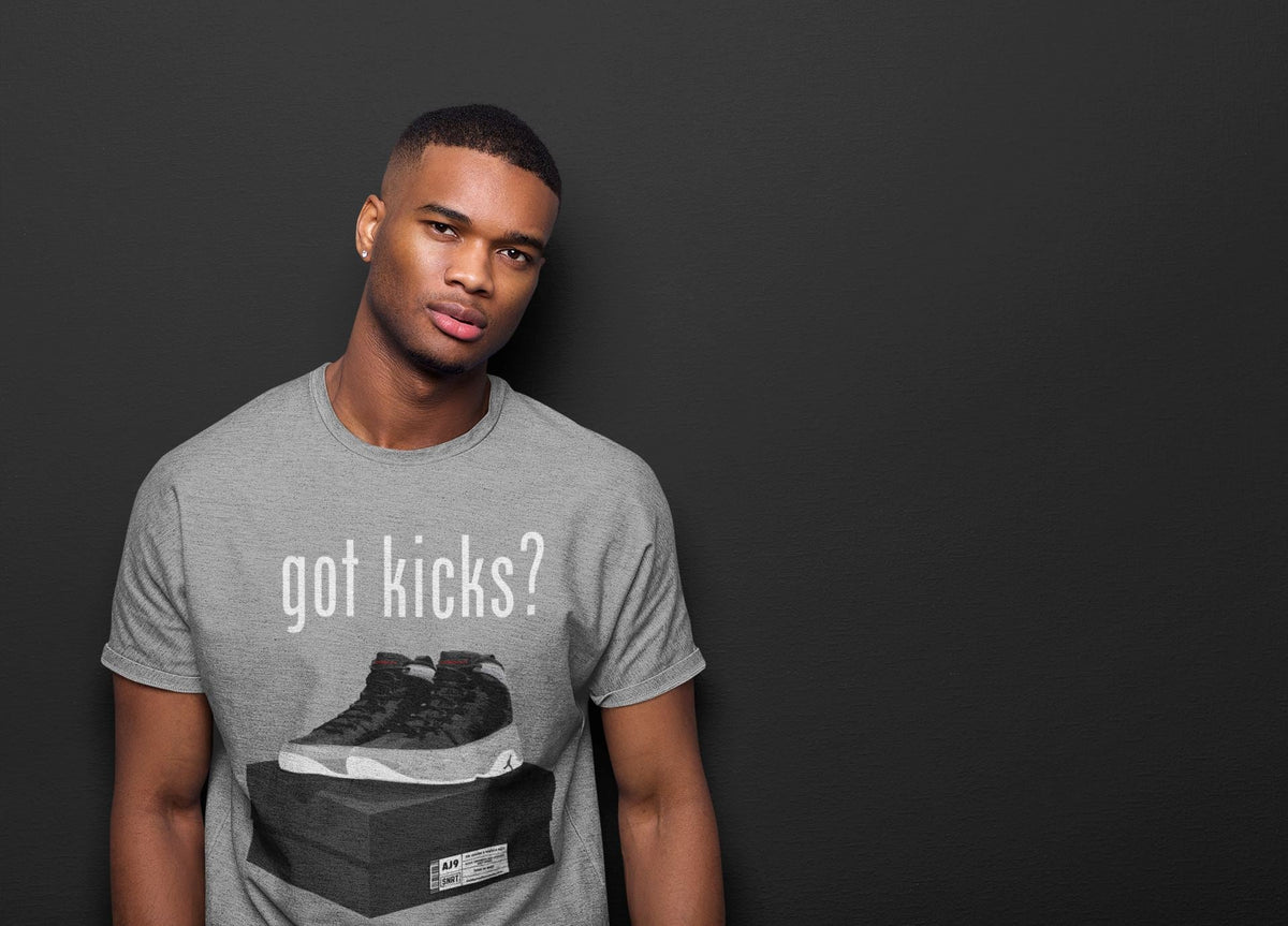 Jordan 9 Particle Grey Shirt To Match Jordans Got Kicks Sneaker Tees Jordan 9 Particle Grey Drip Gear Zone Sneaker Matching Clothing Unisex Shirts