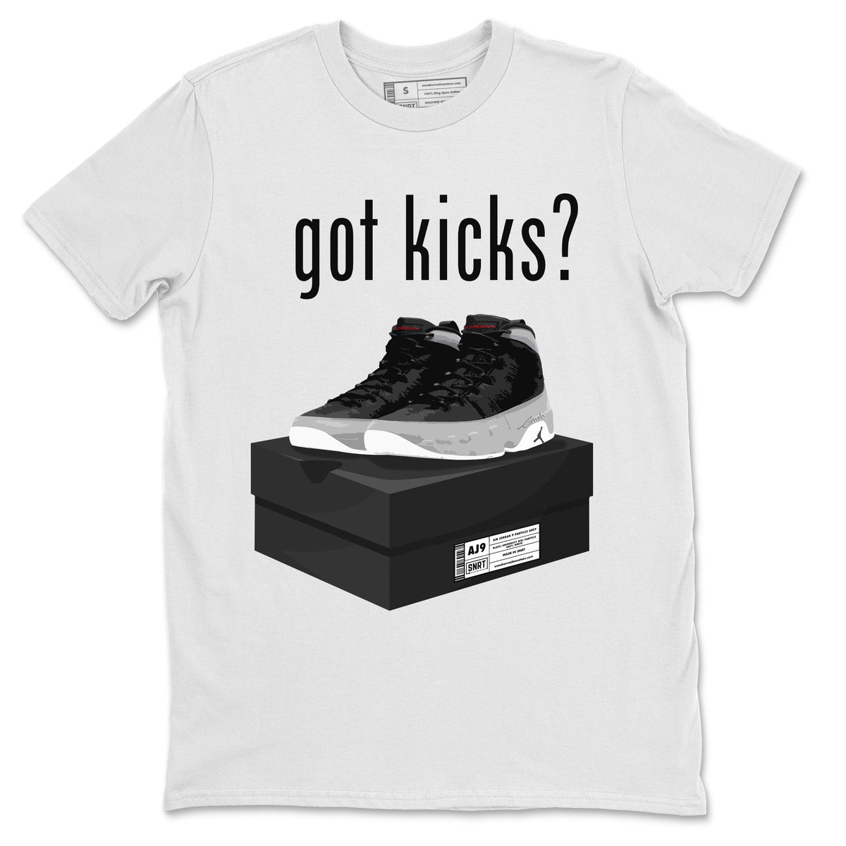 Jordan 9 Particle Grey Shirt To Match Jordans Got Kicks Sneaker Tees Jordan 9 Particle Grey Drip Gear Zone Sneaker Matching Clothing Unisex Shirts