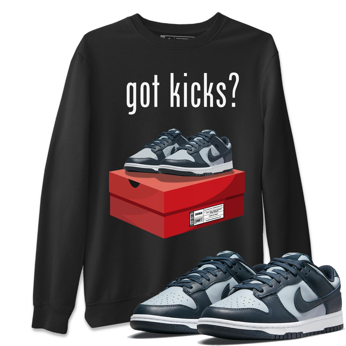 Dunk championship Grey Sneaker Match Tees Got Kicks Sneaker Tees Dunk championship Grey Jordan to match sneaker T-Shirt Crew Neck Shirts