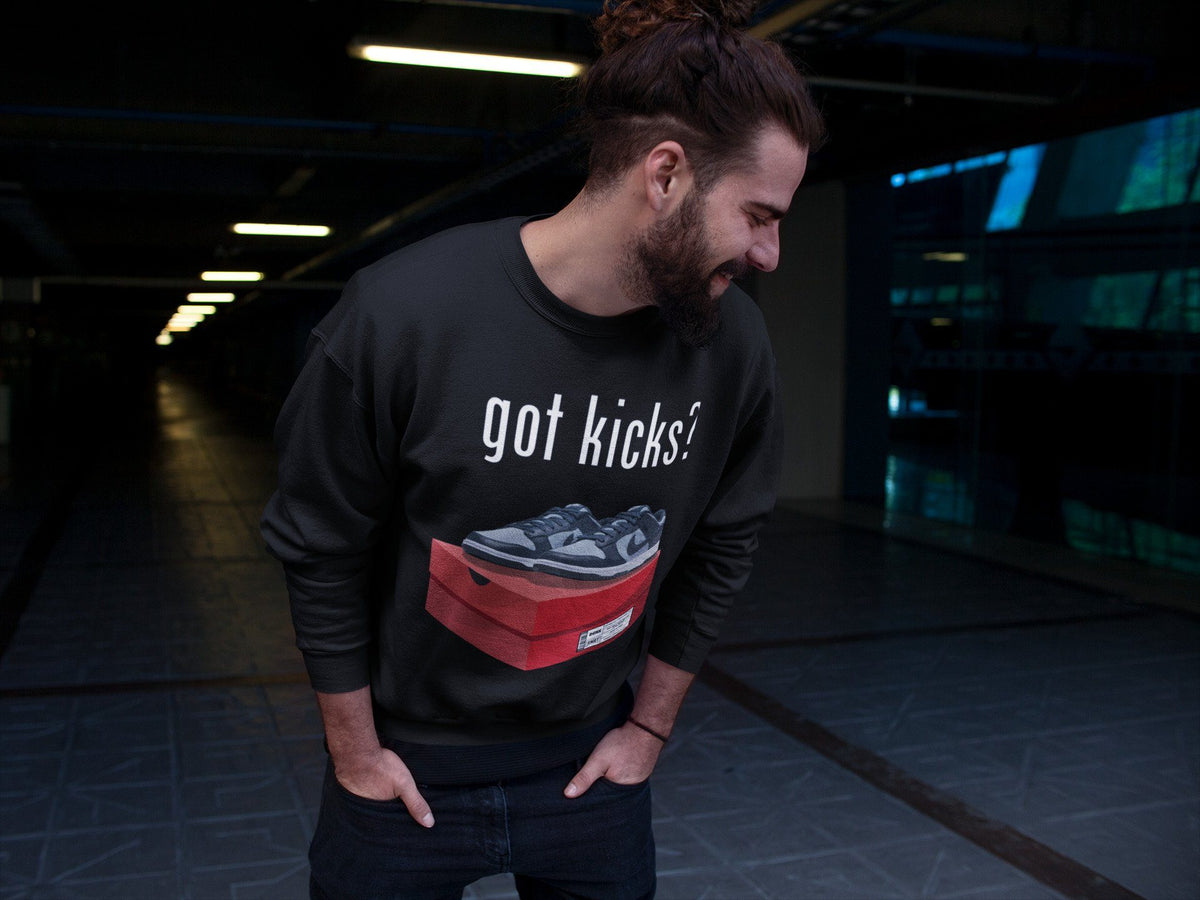 Dunk championship Grey Sneaker Match Tees Got Kicks Sneaker Tees Dunk championship Grey Jordan to match sneaker T-Shirt Crew Neck Shirts