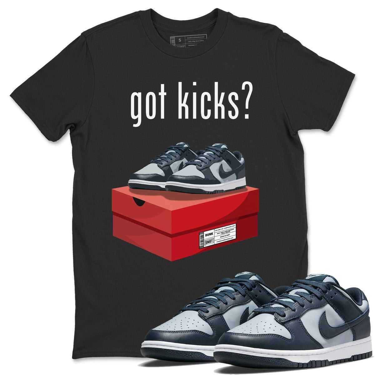 Dunk championship Grey Sneaker Match Tees Got Kicks Sneaker Tees Dunk championship Grey Jordan to match sneaker T-Shirt Crew Neck Shirts