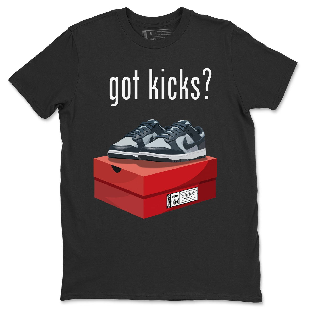 Dunk championship Grey Sneaker Match Tees Got Kicks Sneaker Tees Dunk championship Grey Jordan to match sneaker T-Shirt Crew Neck Shirts