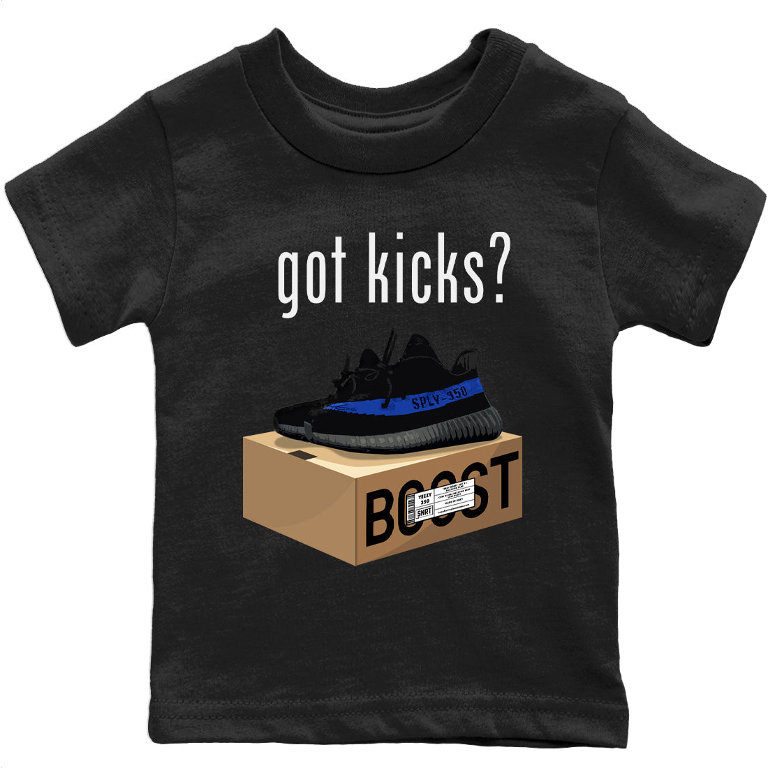 Yeezy 350 Dazzling Blue Shirt To Match Jordans Got Kicks Sneaker Tees Yeezy 350 Dazzling Blue Drip Gear Zone Sneaker Matching Clothing Kids Shirts