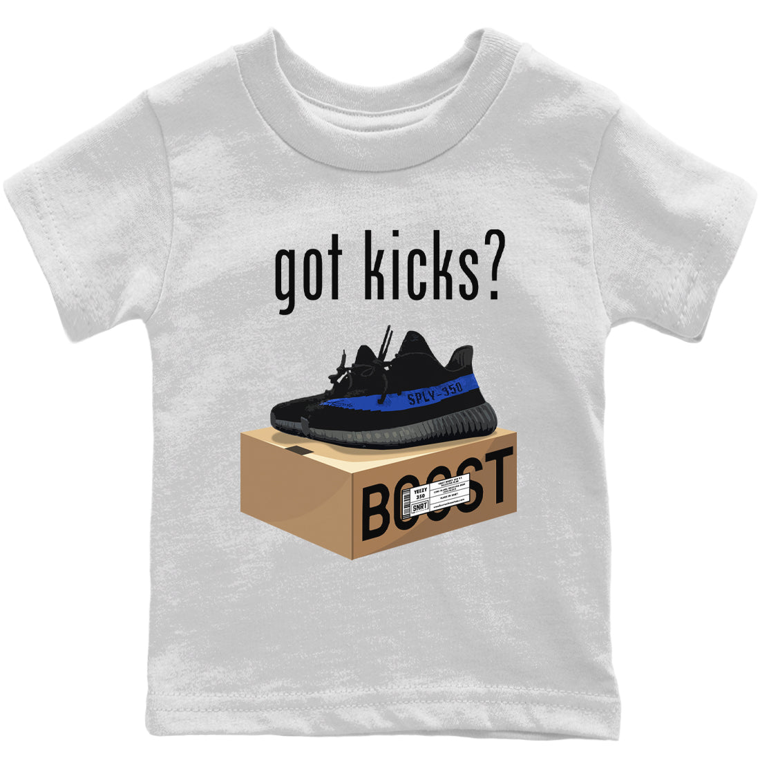 Yeezy 350 Dazzling Blue Shirt To Match Jordans Got Kicks Sneaker Tees Yeezy 350 Dazzling Blue Drip Gear Zone Sneaker Matching Clothing Kids Shirts