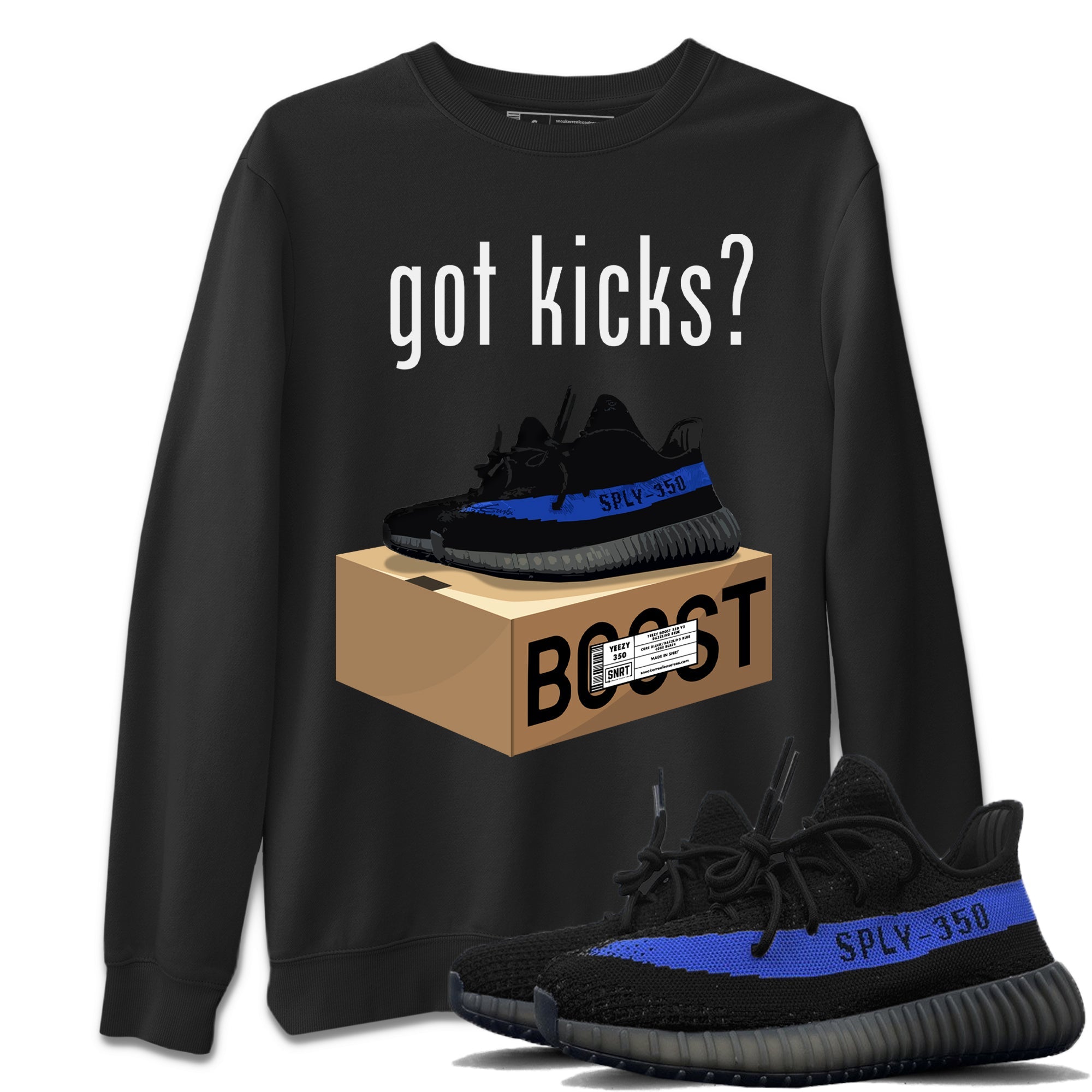Yeezy 350 Dazzling Blue Shirt To Match Jordans Got Kicks Sneaker Tees Yeezy 350 Dazzling Blue Drip Gear Zone Sneaker Matching Clothing Unisex Shirts