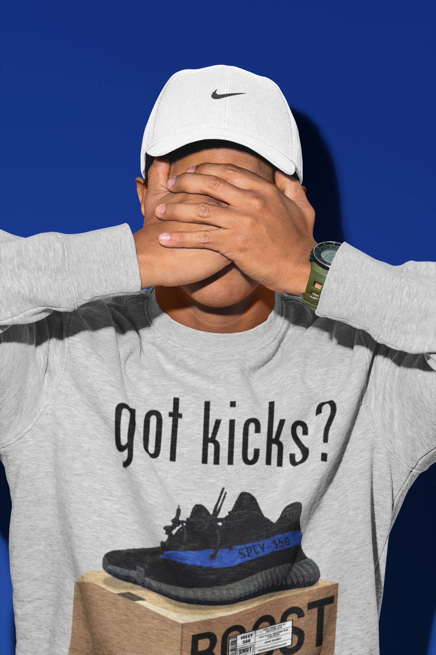 Yeezy 350 Dazzling Blue Shirt To Match Jordans Got Kicks Sneaker Tees Yeezy 350 Dazzling Blue Drip Gear Zone Sneaker Matching Clothing Unisex Shirts