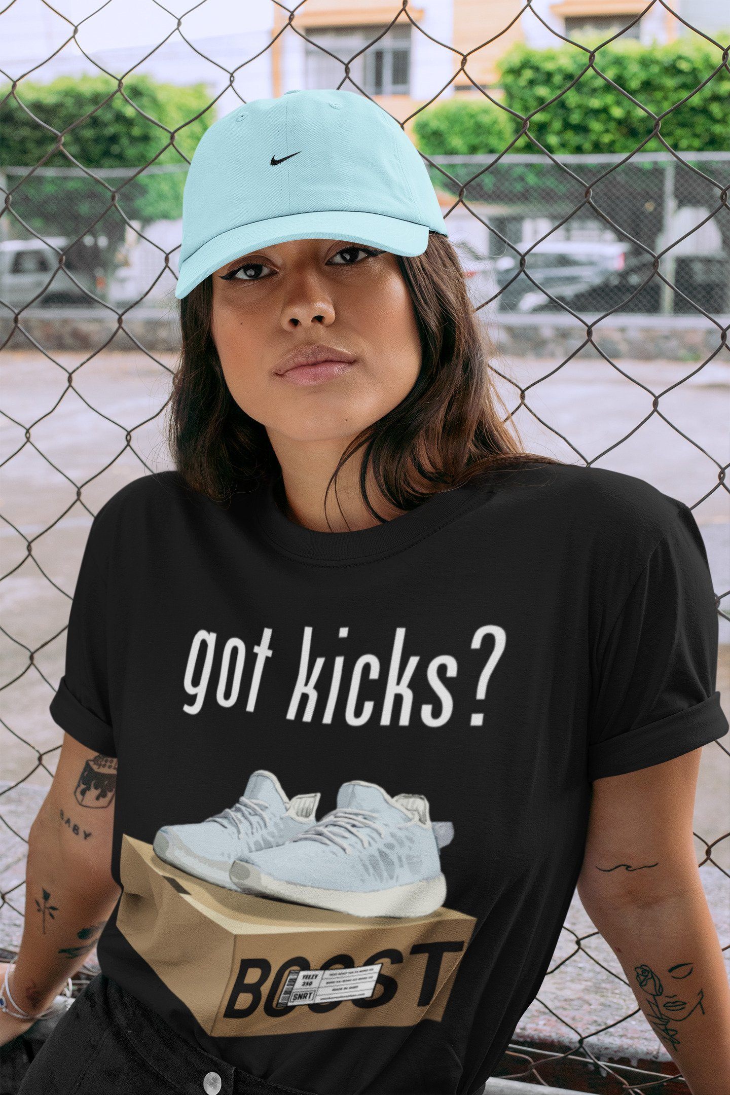Yeezy 350 Mono Ice Shirt To Match Jordans Got Kicks Sneaker Tees Yeezy 350 Mono Ice Drip Gear Zone Sneaker Matching Clothing Unisex Shirts