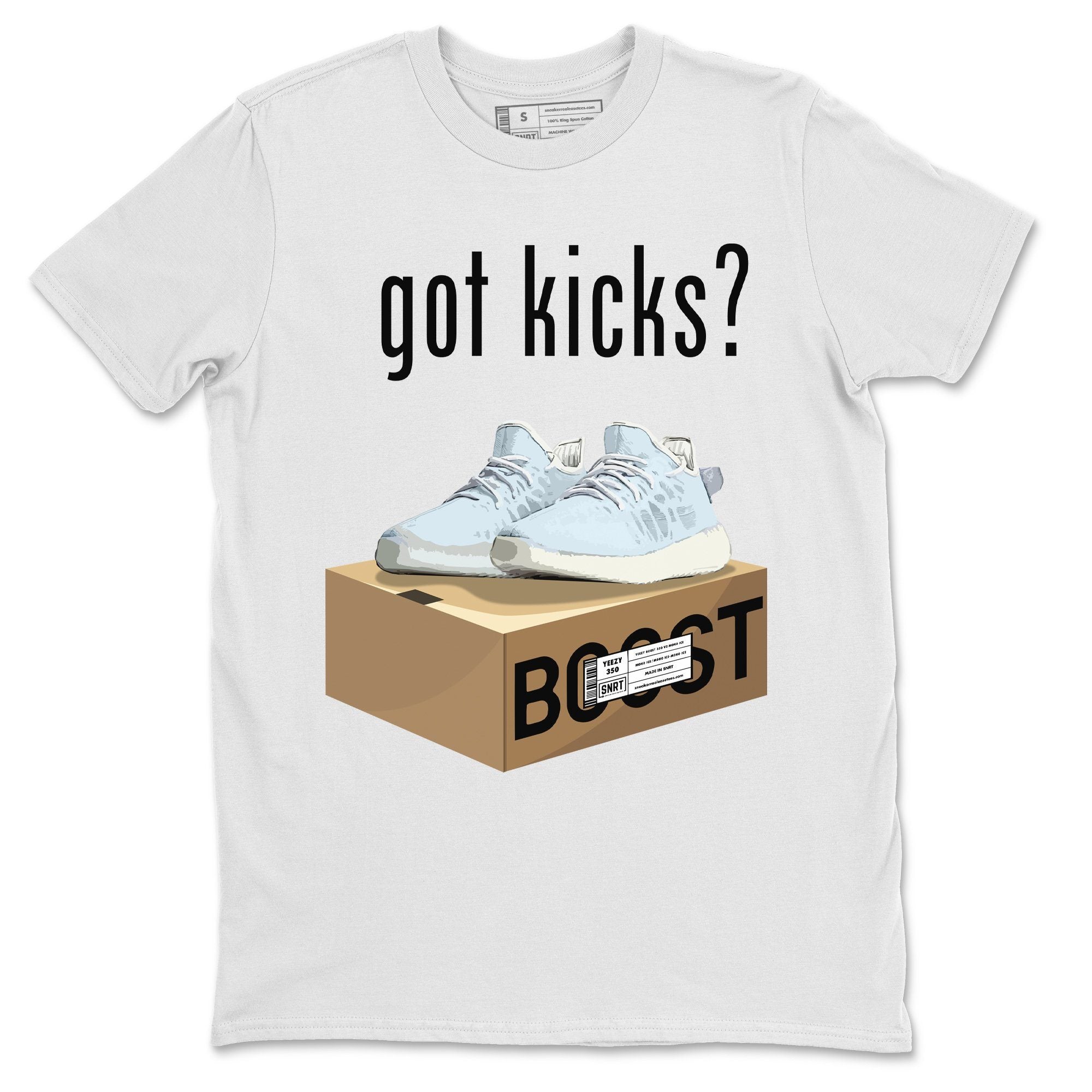 Yeezy 350 Mono Ice Shirt To Match Jordans Got Kicks Sneaker Tees Yeezy 350 Mono Ice Drip Gear Zone Sneaker Matching Clothing Unisex Shirts