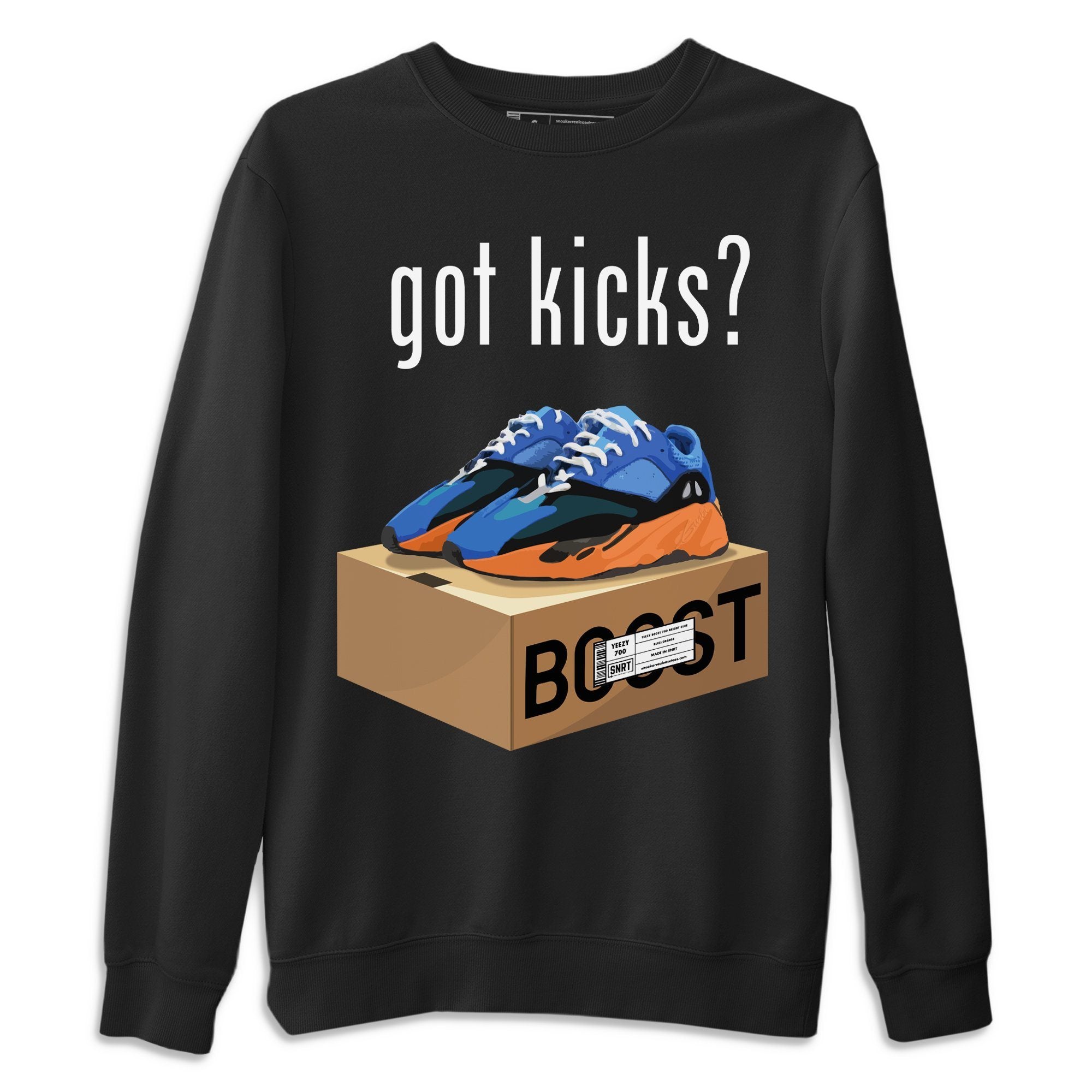 Yeezy 700 Bright Blue Shirt To Match Jordans Got Kicks Sneaker Tees Yeezy 700 Bright Blue Drip Gear Zone Sneaker Matching Clothing Unisex Shirts
