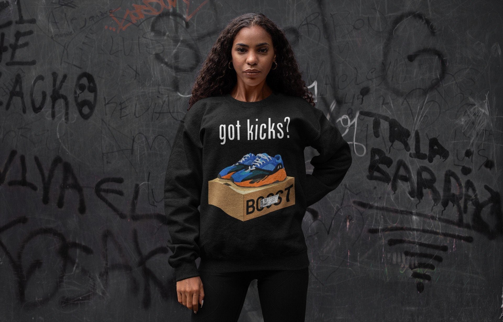 Yeezy 700 Bright Blue Shirt To Match Jordans Got Kicks Sneaker Tees Yeezy 700 Bright Blue Drip Gear Zone Sneaker Matching Clothing Unisex Shirts