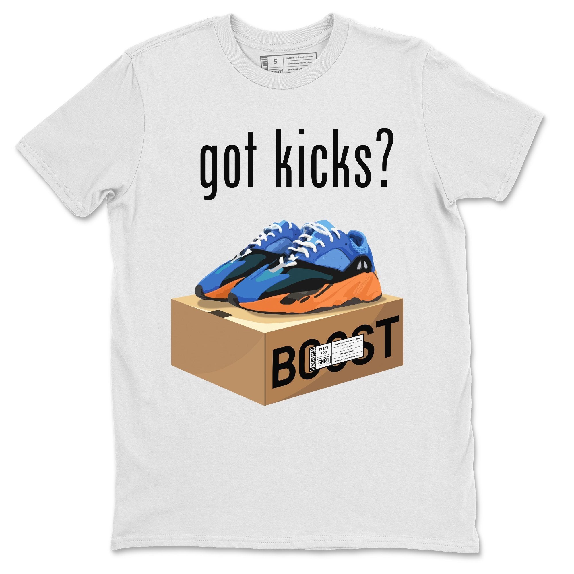 Yeezy 700 Bright Blue Shirt To Match Jordans Got Kicks Sneaker Tees Yeezy 700 Bright Blue Drip Gear Zone Sneaker Matching Clothing Unisex Shirts