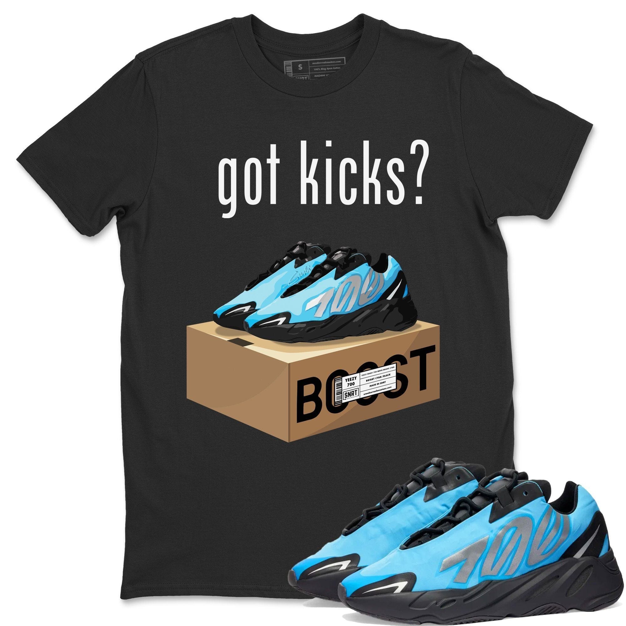 Yeezy 700 Bright Cyan Shirt To Match Jordans Got Kicks Sneaker Tees Yeezy 700 Bright Cyan Drip Gear Zone Sneaker Matching Clothing Unisex Shirts