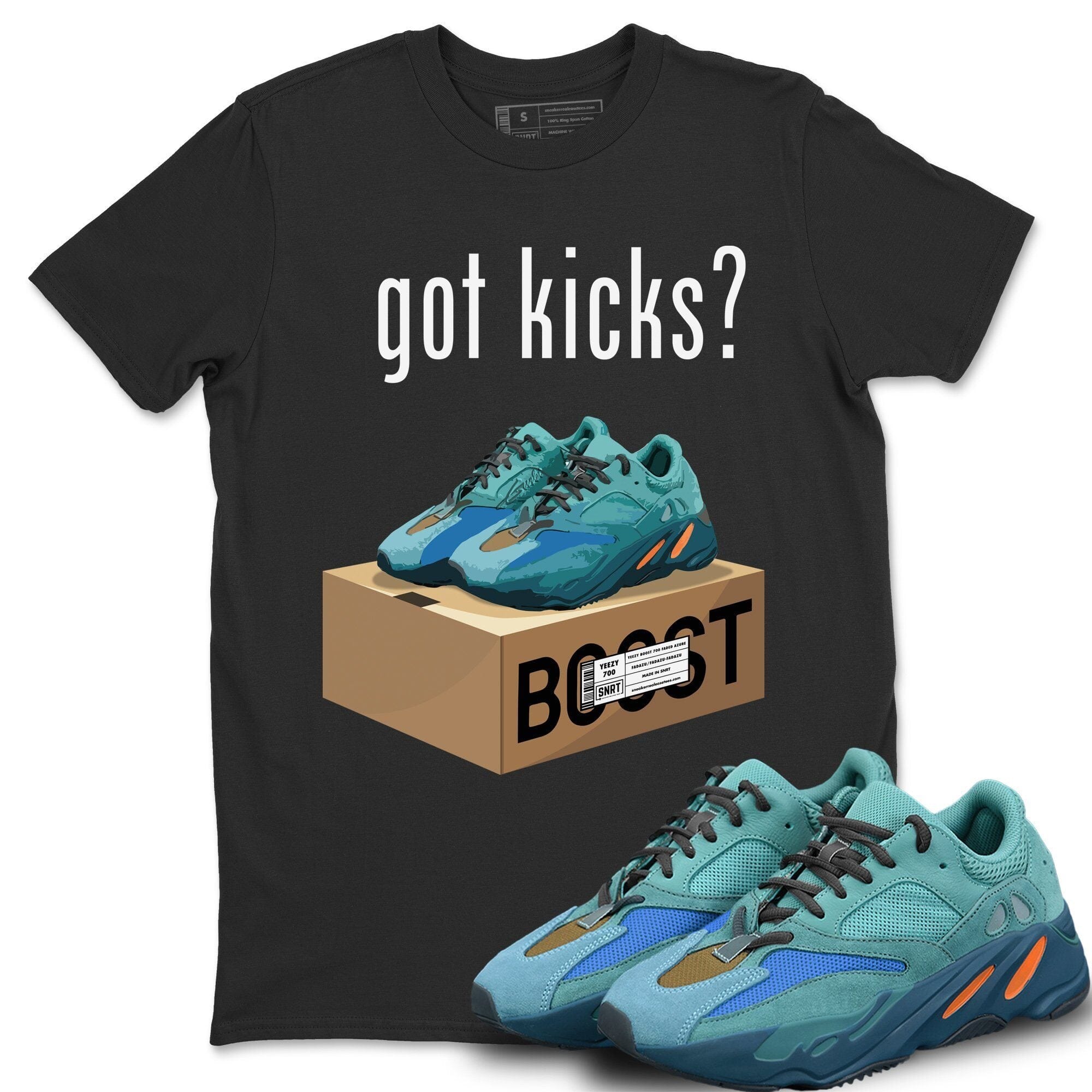 Yeezy 700 Faded Azure Shirt To Match Jordans Got Kicks Sneaker Tees Yeezy 700 Faded Azure Drip Gear Zone Sneaker Matching Clothing Unisex Shirts