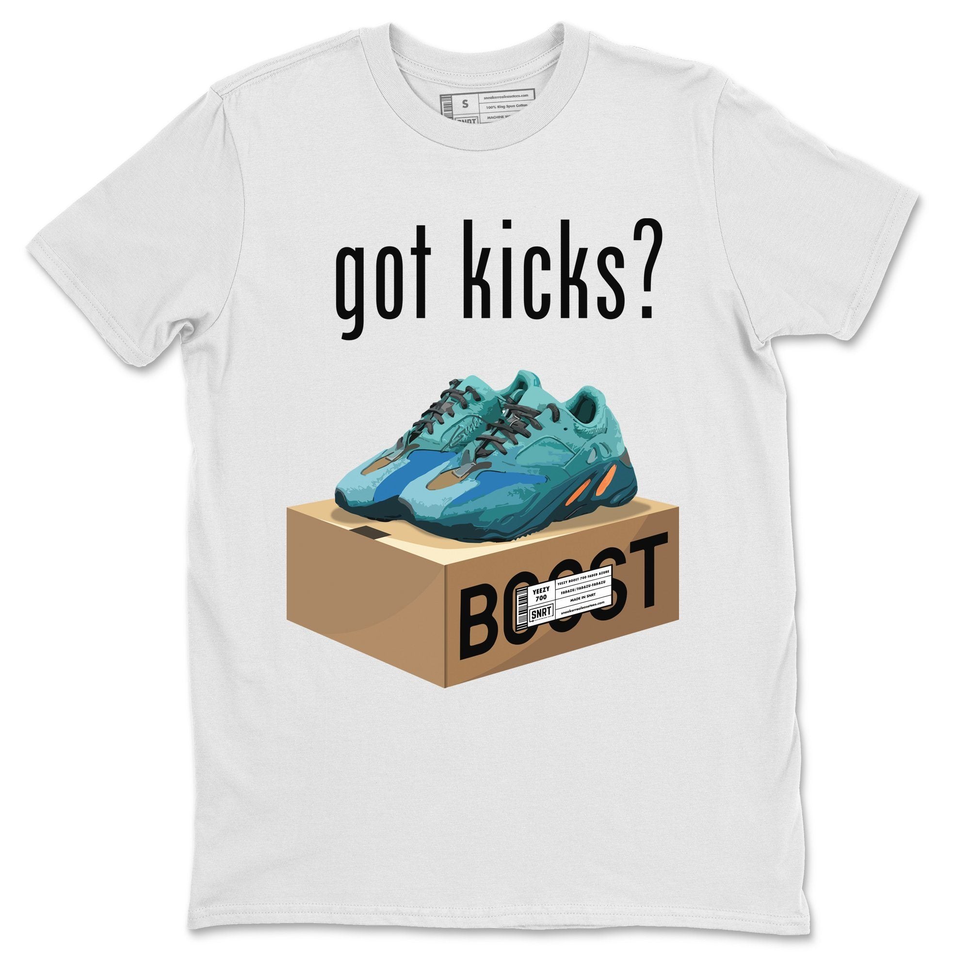 Yeezy 700 Faded Azure Shirt To Match Jordans Got Kicks Sneaker Tees Yeezy 700 Faded Azure Drip Gear Zone Sneaker Matching Clothing Unisex Shirts