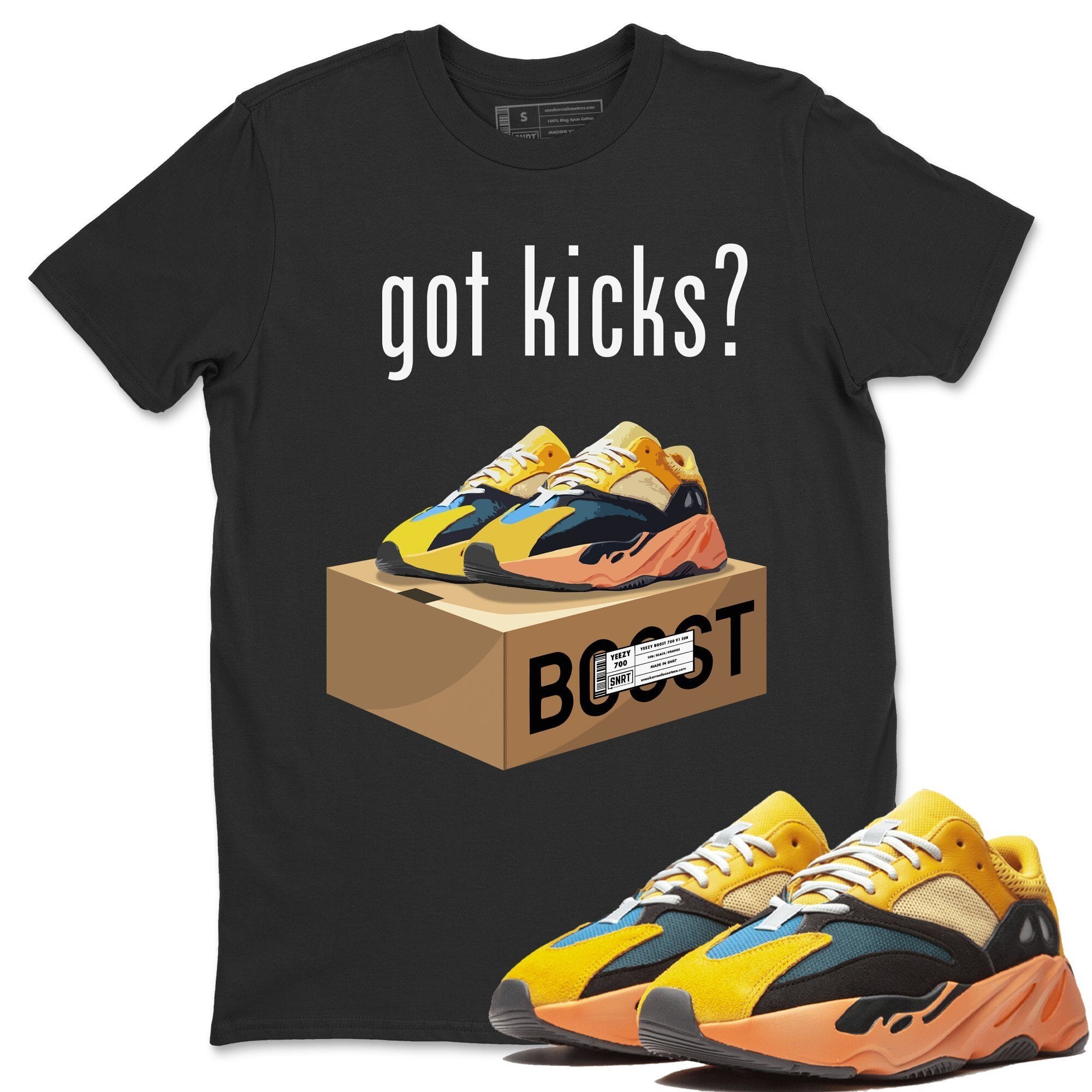 Yeezy 700 Sun Shirt To Match Jordans Got Kicks Sneaker Tees Yeezy 700 Sun Drip Gear Zone Sneaker Matching Clothing Unisex Shirts