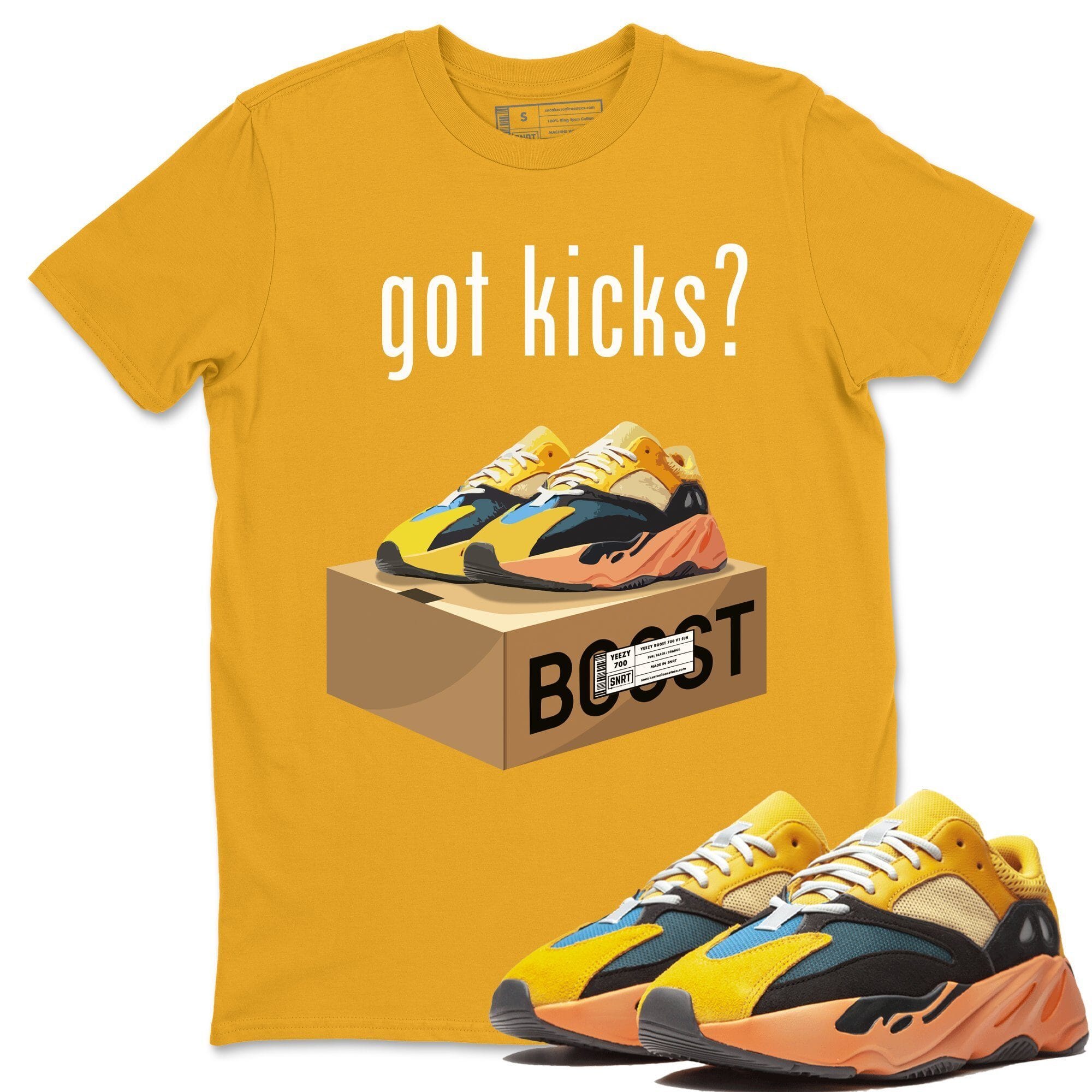 Yeezy 700 Sun Shirt To Match Jordans Got Kicks Sneaker Tees Yeezy 700 Sun Drip Gear Zone Sneaker Matching Clothing Unisex Shirts