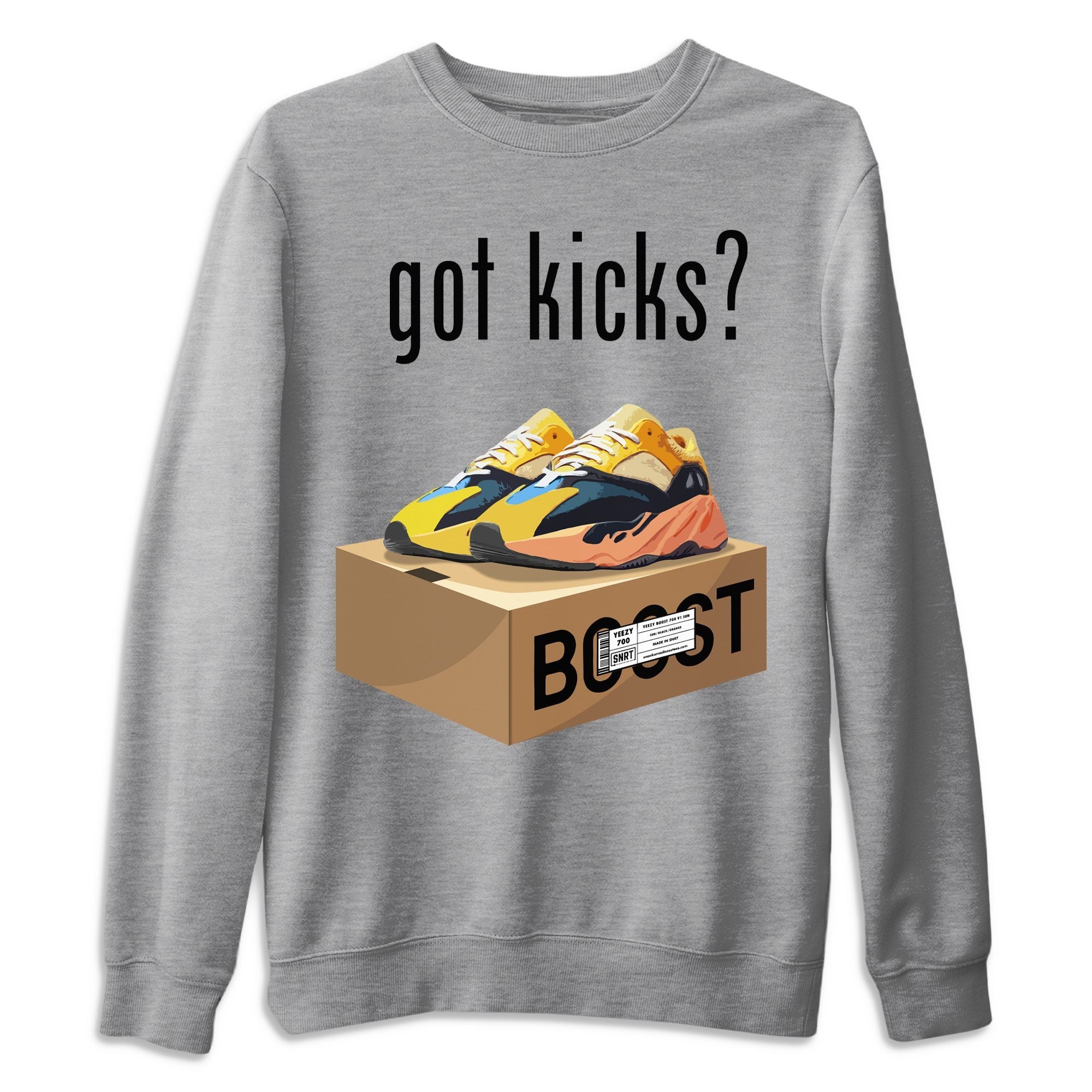 Yeezy 700 Sun Shirt To Match Jordans Got Kicks Sneaker Tees Yeezy 700 Sun Drip Gear Zone Sneaker Matching Clothing Unisex Shirts