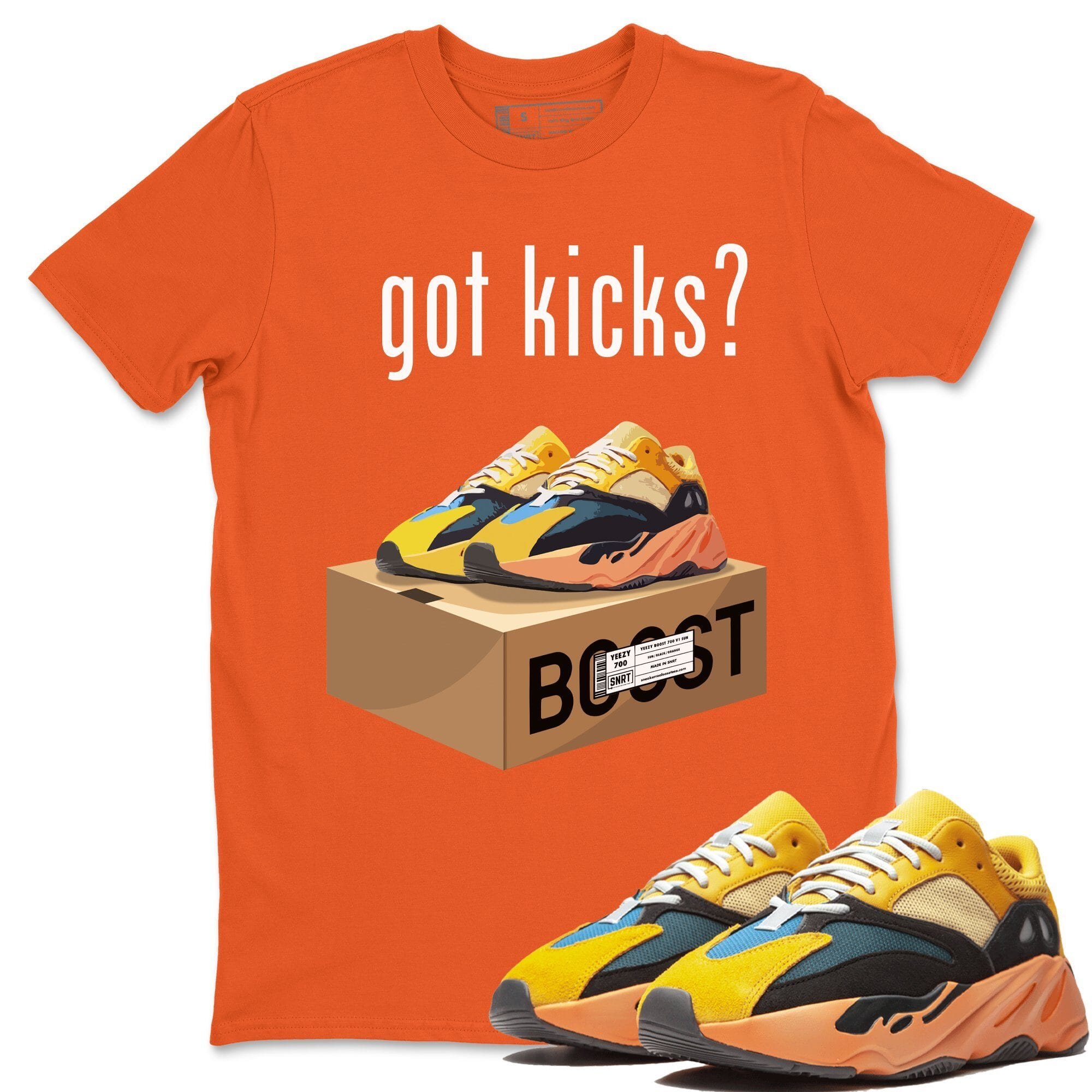 Yeezy 700 Sun Shirt To Match Jordans Got Kicks Sneaker Tees Yeezy 700 Sun Drip Gear Zone Sneaker Matching Clothing Unisex Shirts