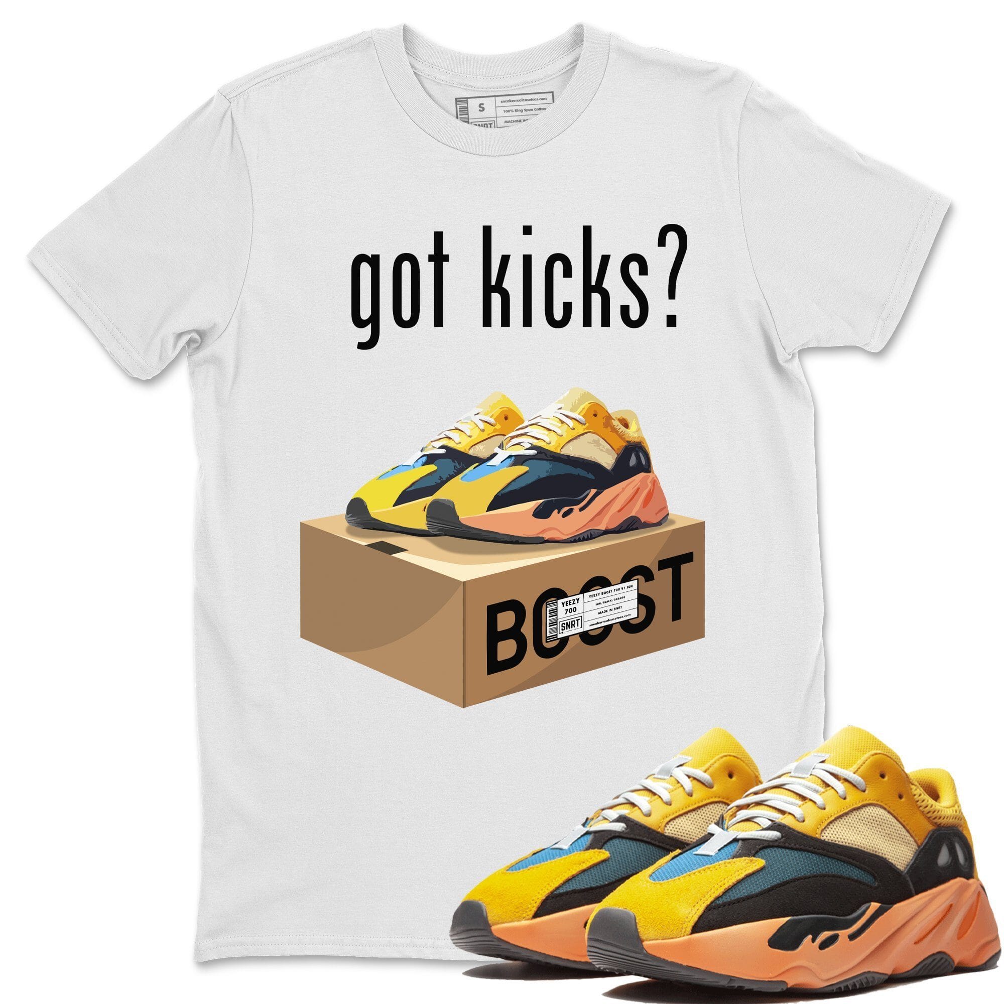 Yeezy 700 Sun Shirt To Match Jordans Got Kicks Sneaker Tees Yeezy 700 Sun Drip Gear Zone Sneaker Matching Clothing Unisex Shirts