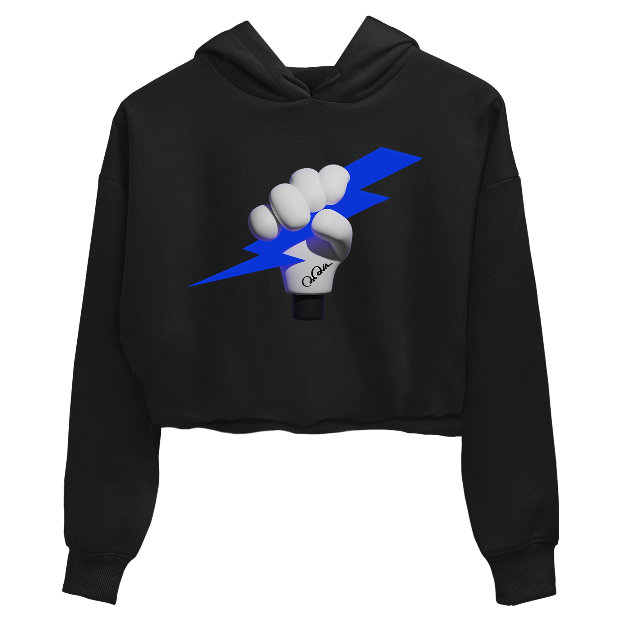 Air Jordan 1 Royal Reimagined shirt to match jordans Grab The Thunder sneaker tees AJ1 OG HIGH Royal Reimagined Drip Gear Zone Black 2 Crop T-Shirt