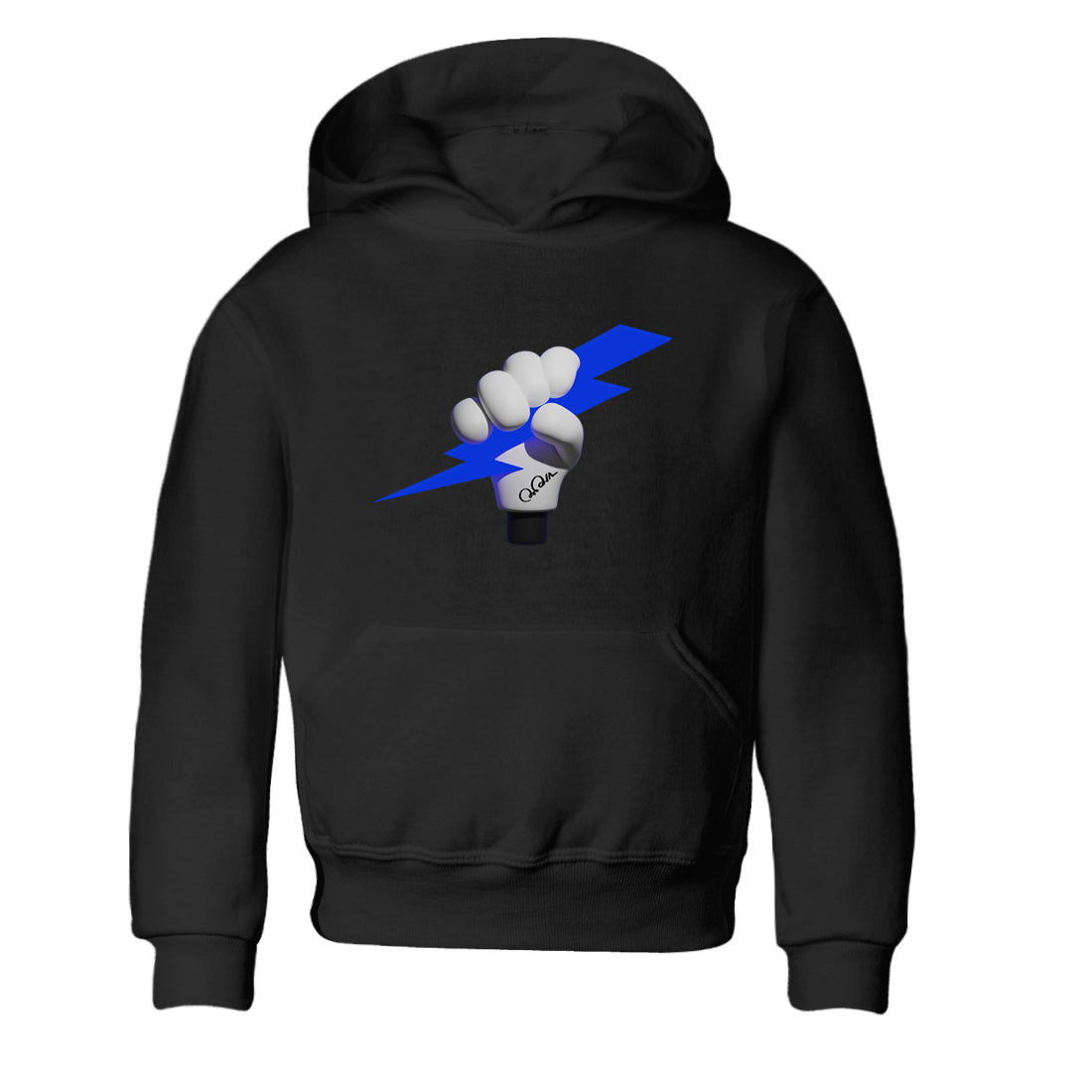 Air Jordan 1 Royal Reimagined shirt to match jordans Grab The Thunder sneaker tees AJ1 OG HIGH Royal Reimagined Drip Gear Zone Kids Baby Toddler sneaker shirts Black 2 T-Shirt