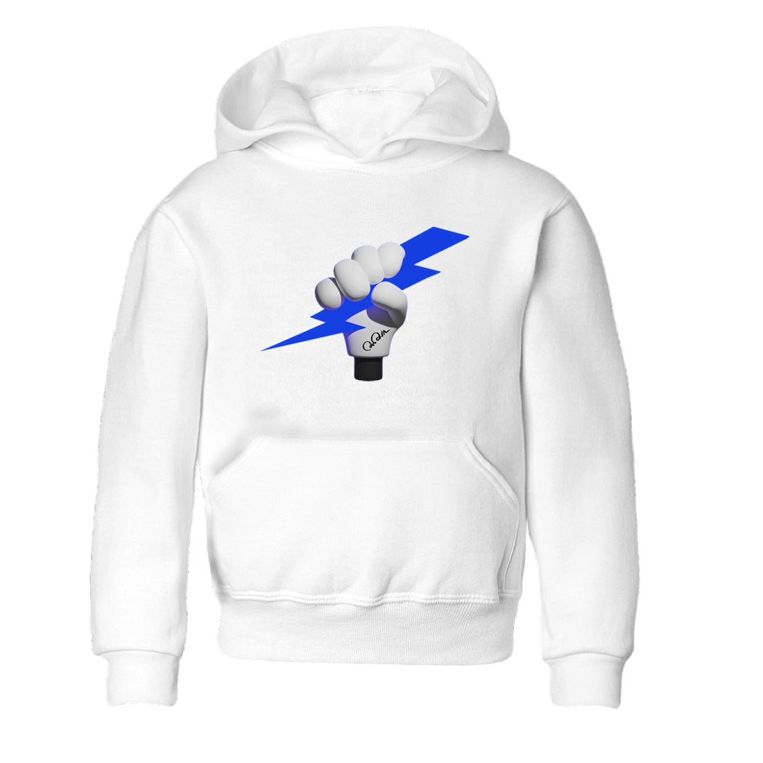 Air Jordan 1 Royal Reimagined shirt to match jordans Grab The Thunder sneaker tees AJ1 OG HIGH Royal Reimagined Drip Gear Zone Kids Baby Toddler sneaker shirts White 2 T-Shirt