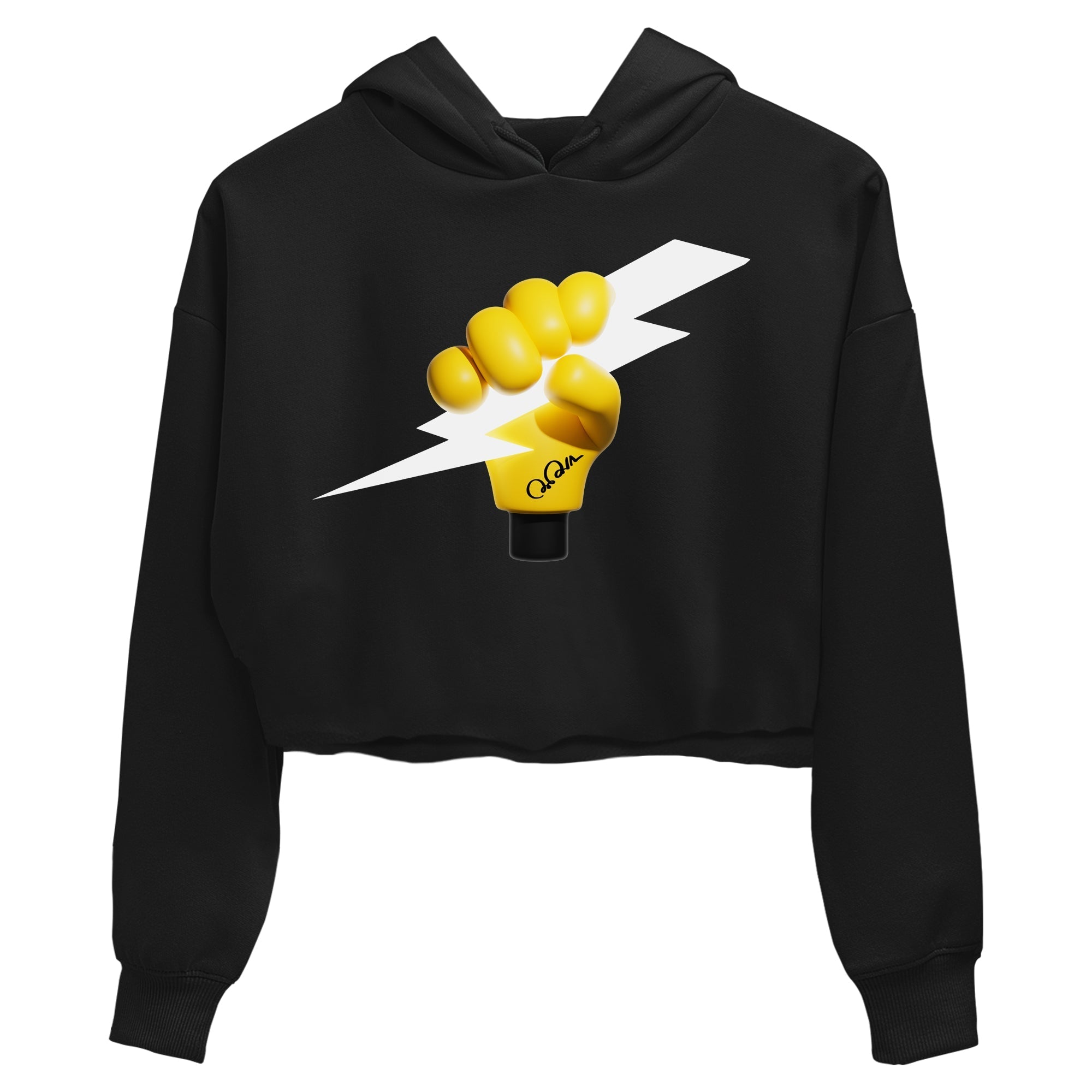 1s Yellow Ochre shirt to match jordans Grab The Thunder sneaker tees streetwear brand Air Jordan 1 Yellow Ochre Drip Gear Zone Brand Black 2 crop length shirt