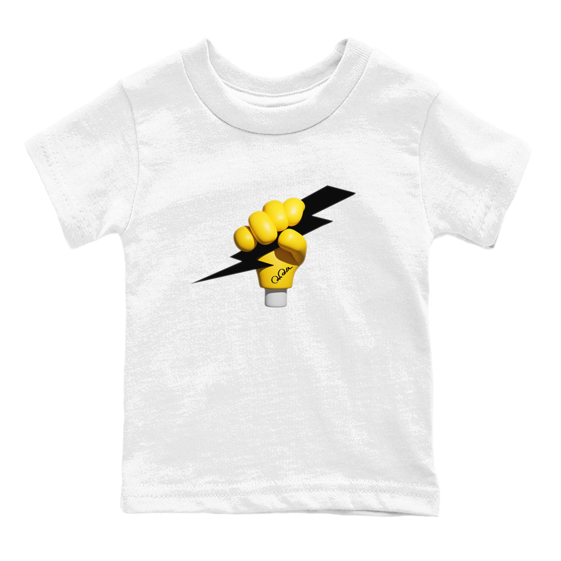 1s Yellow Ochre shirt to match jordans Grab The Thunder sneaker tees streetwear brand Air Jordan 1 Yellow Ochre Drip Gear Zone Brand baby toddler White 2 cotton Shirt