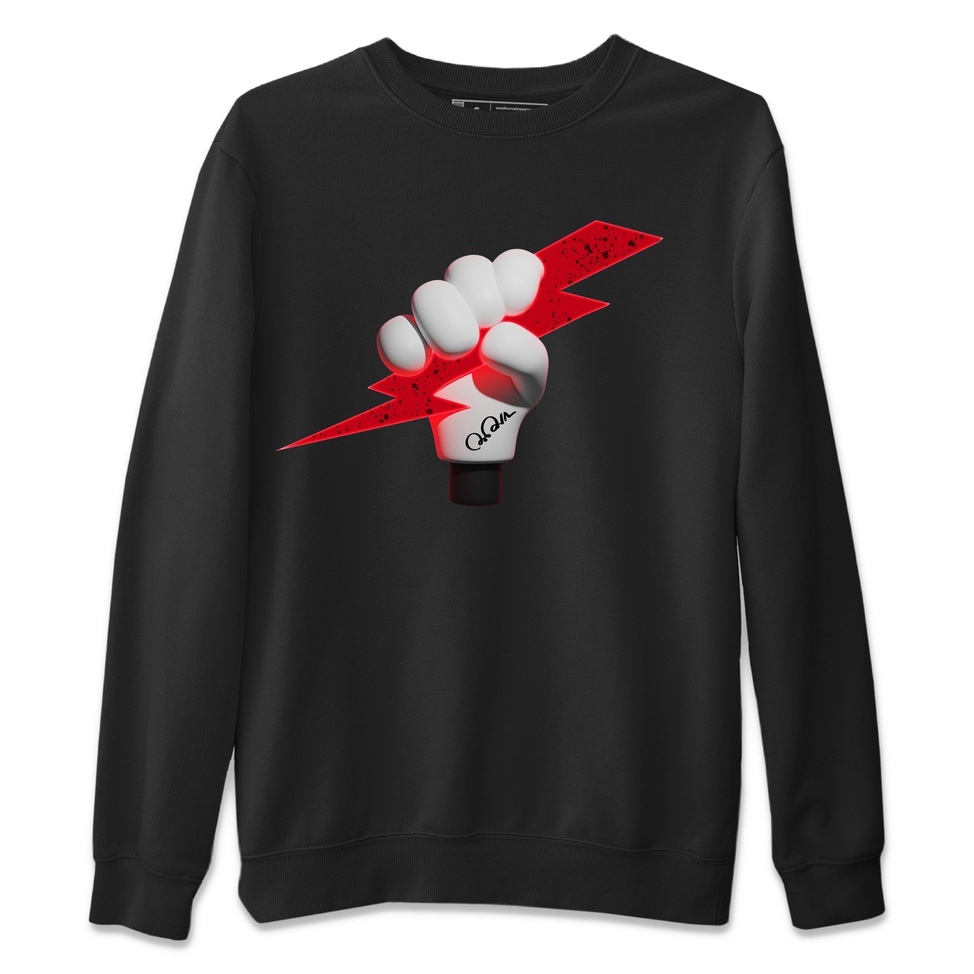 Air Jordan 4 Red Cement Sneaker Match Tees Grab Thunder Sneaker Tees AJ4 Retro OG Red Cement Sneaker Release Tees Unisex Shirts Black 2