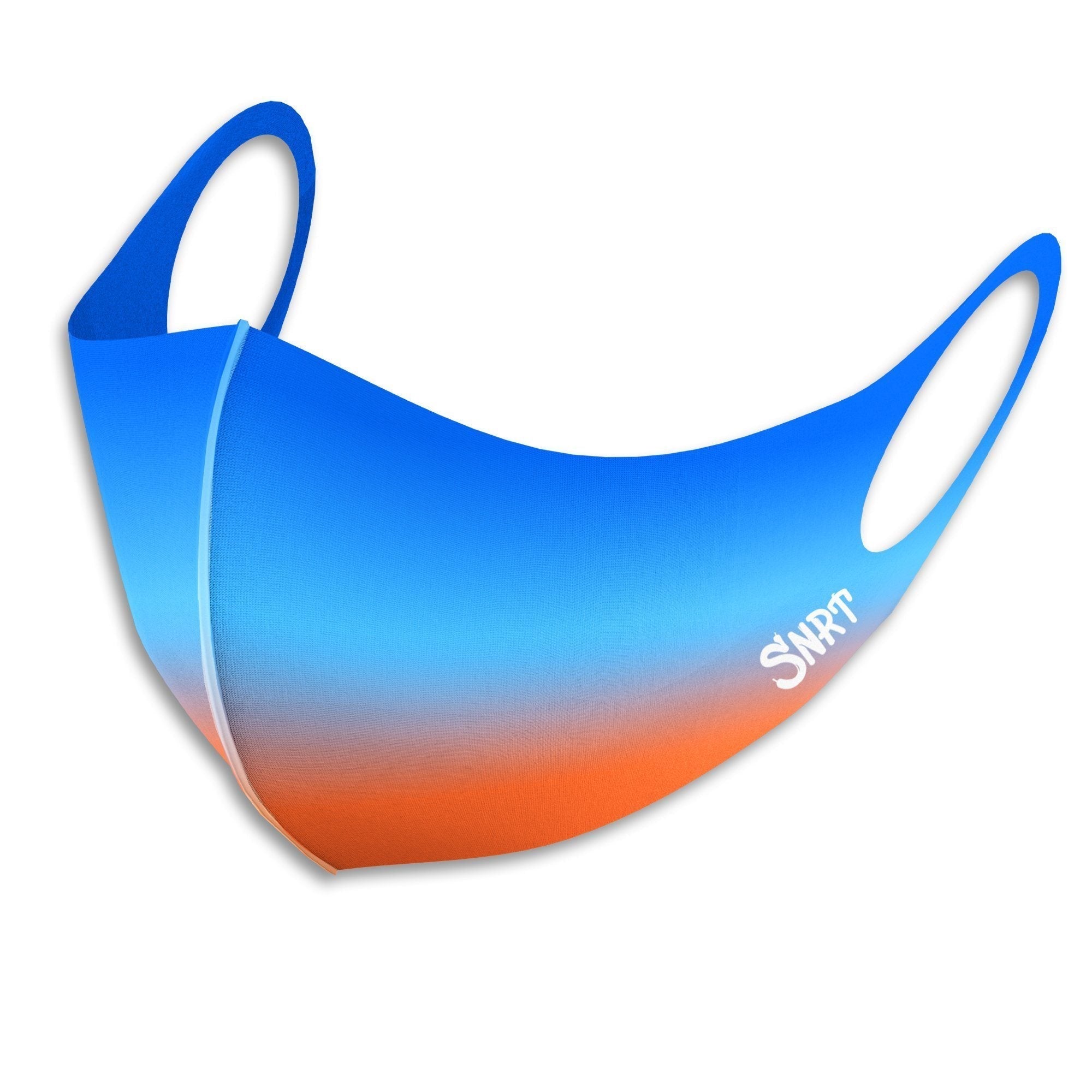 Adidas Yeezy Boost 700 Bright Blue Sneaker Matching Unisex Premium Face Mask Gradation Sneaker Matching Masks design Mask 2