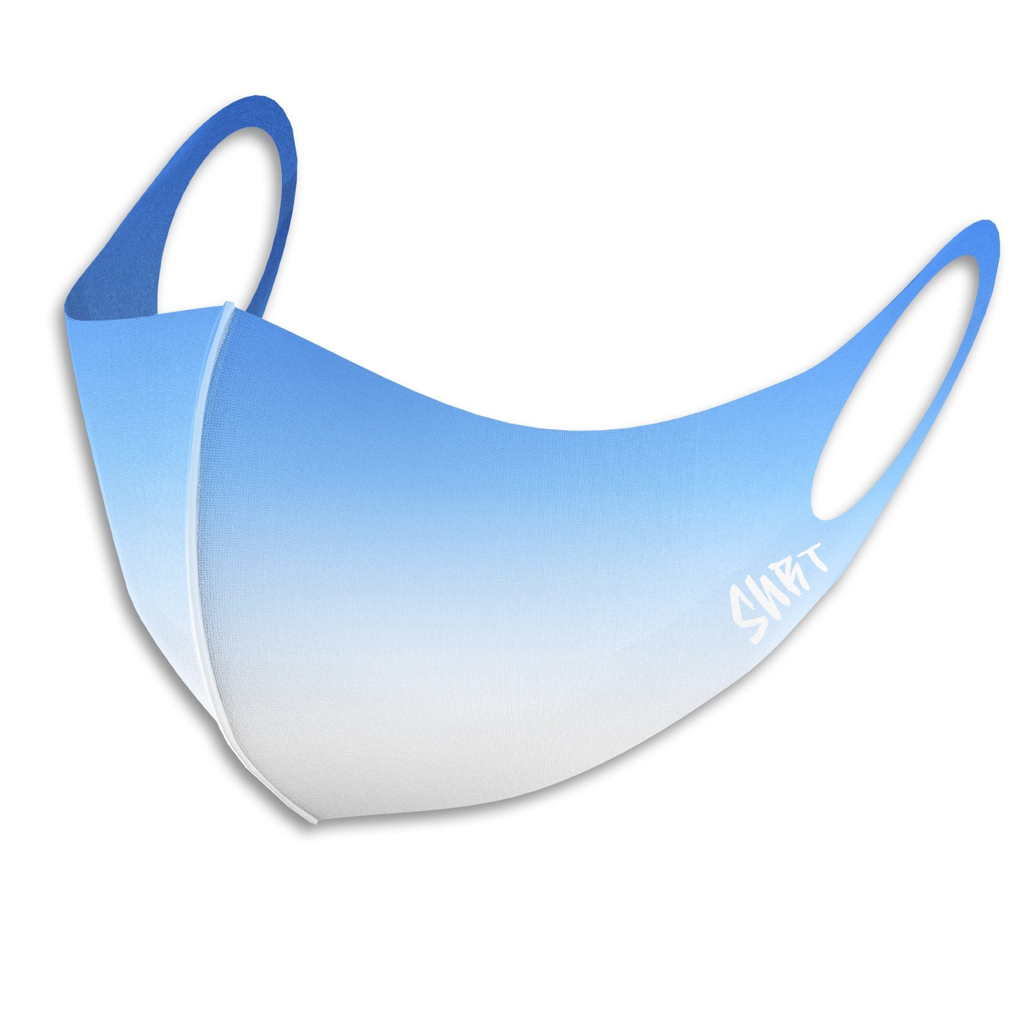 Air Jordan 1 University Blue Sneaker Matching Unisex Face Mask Gradation design Mask 2