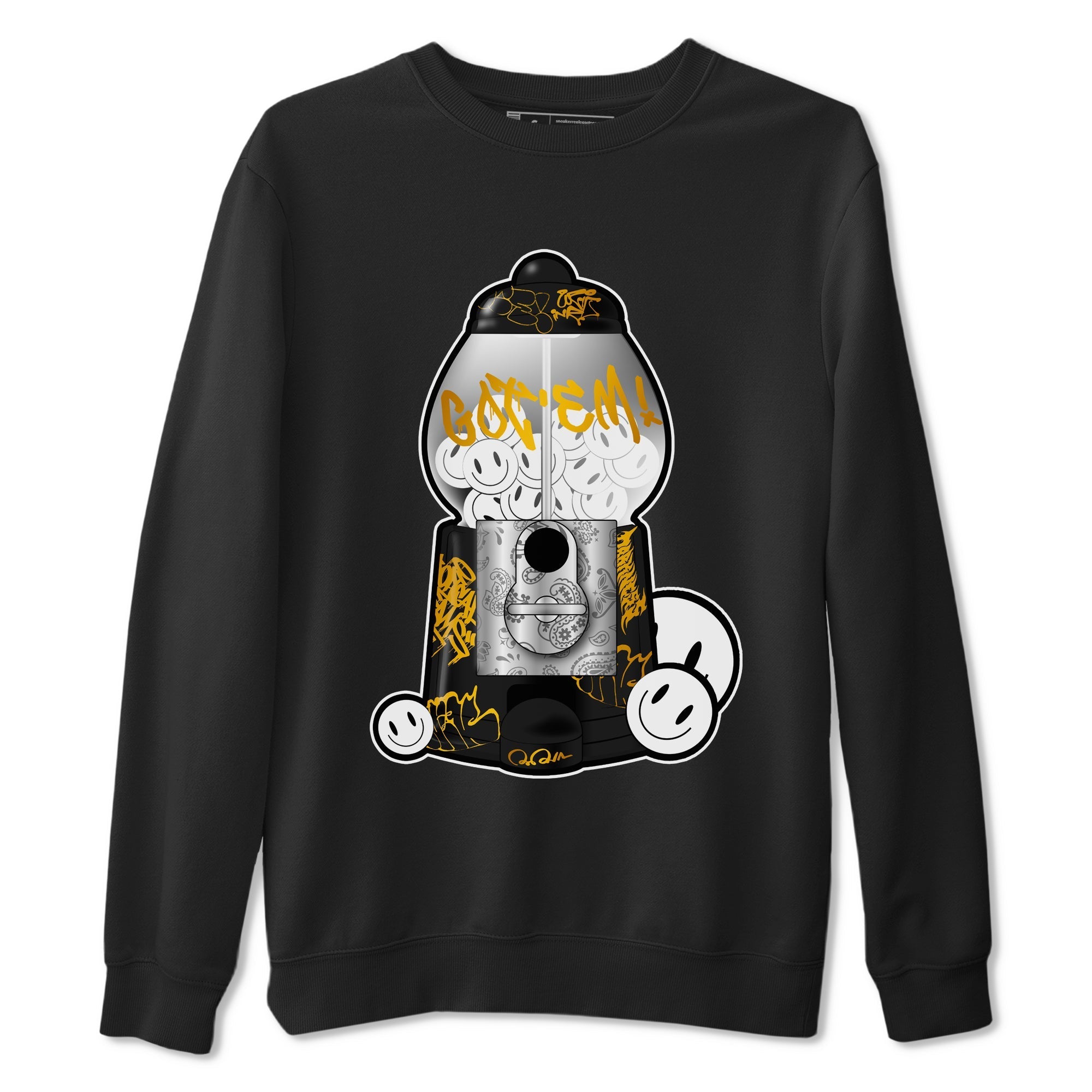 11s Gratitude shirt to match jordans Gumball Machine sneaker tees Air Jordan 11 Gratitude Drip Gear Zone Unisex Black 2 T-Shirt