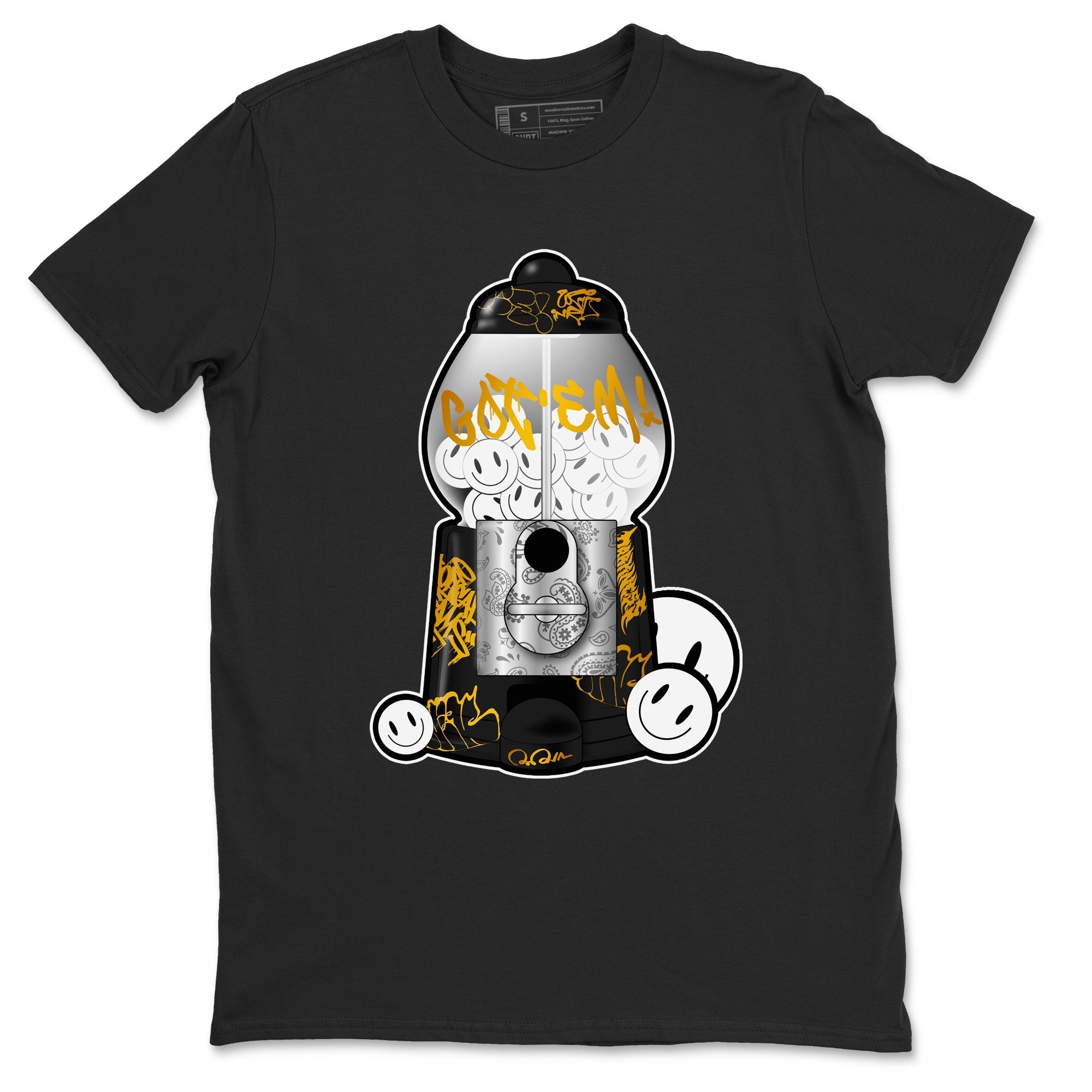 11s Gratitude shirt to match jordans Gumball Machine sneaker tees Air Jordan 11 Gratitude Drip Gear Zone Unisex Black 2 T-Shirt